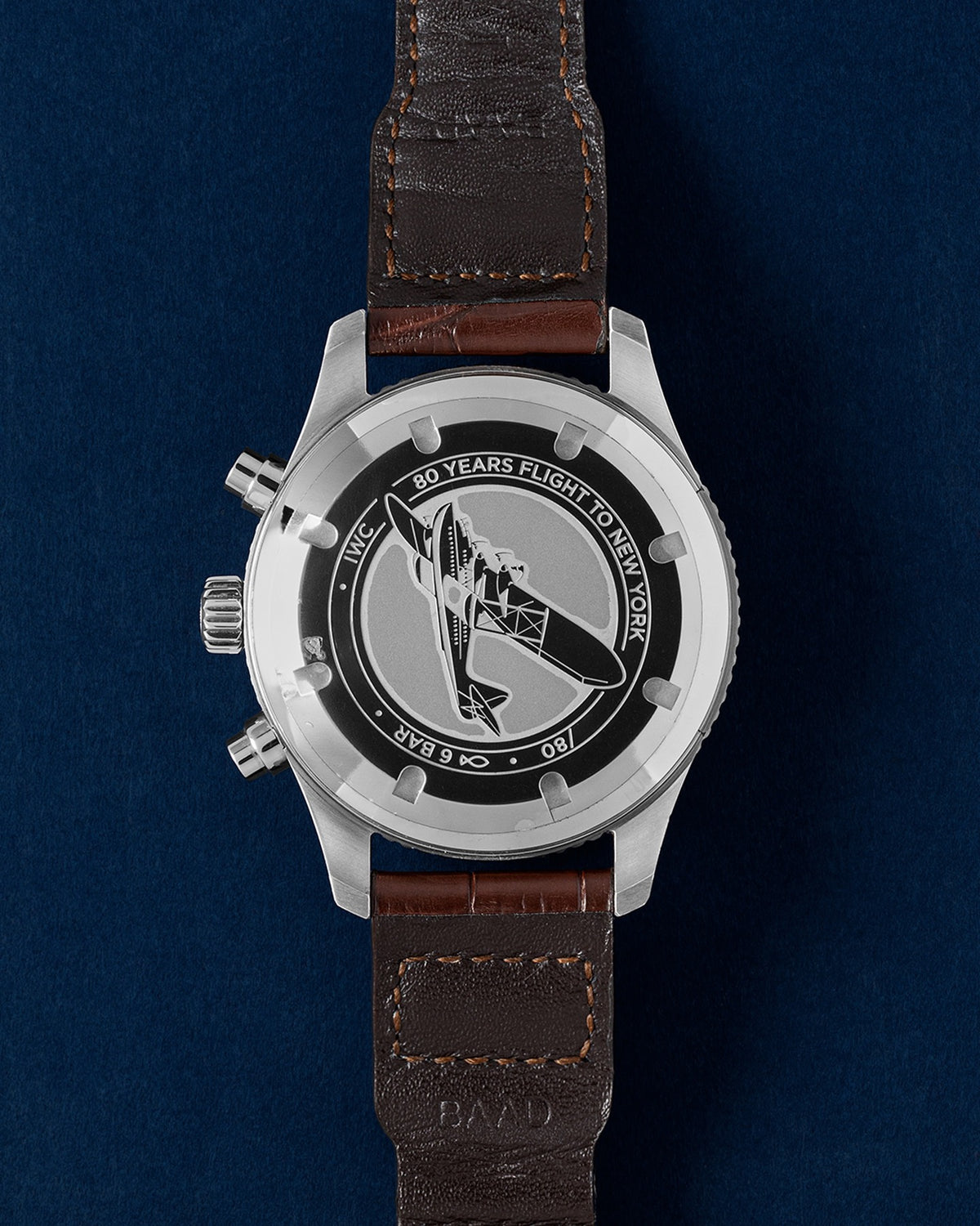 IWC Pilot's Watch Timezoner Chronograph Edition "80 Years Flight To New York" IW395003