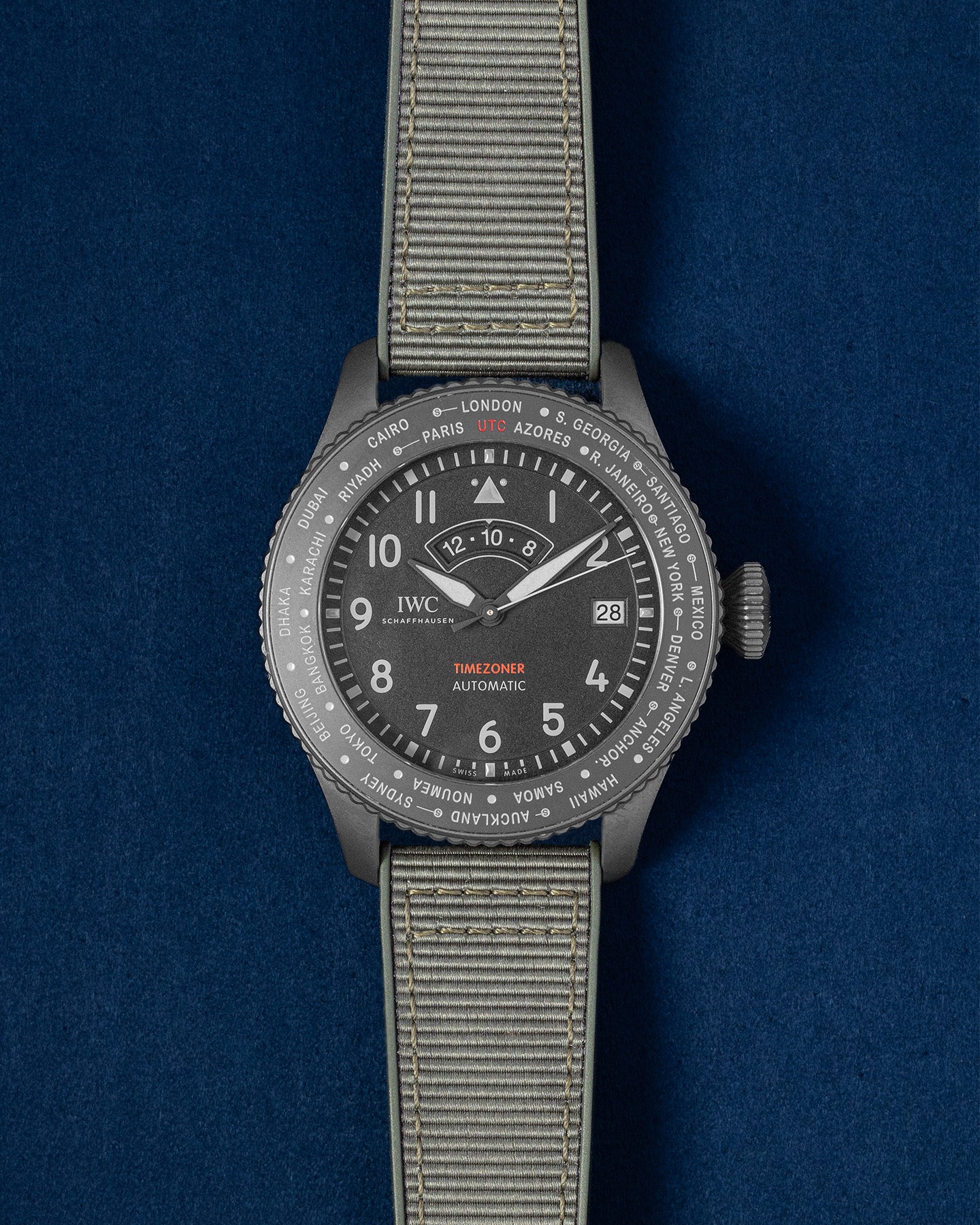 2024 IWC Pilot's Watch Timezoner Top Gun IW395505 Watch | Grand Caliber