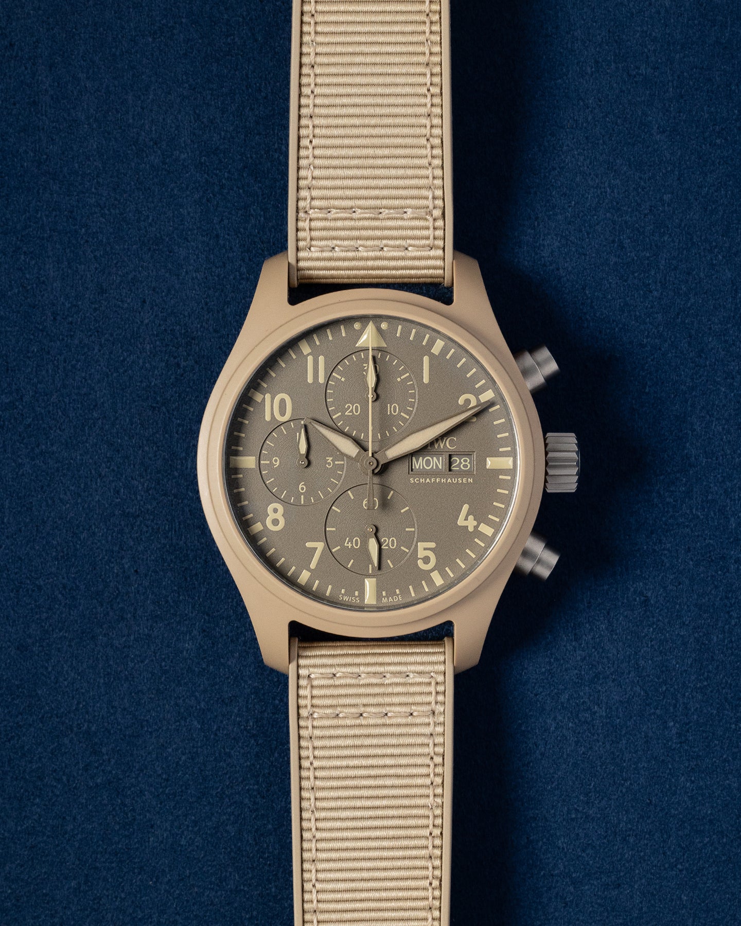 IWC Pilot's Watch Top Gun Mojave Desert IW389402 Sand Watch | Grand Caliber