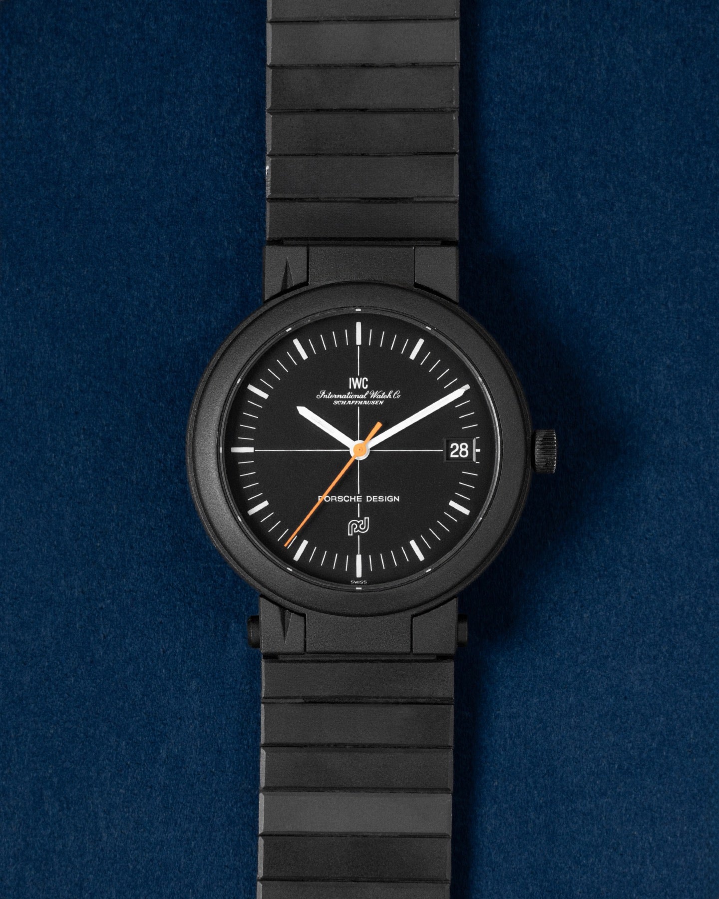 Black PVD IWC Porsche Design Compass IW3510 | Grand Caliber TX