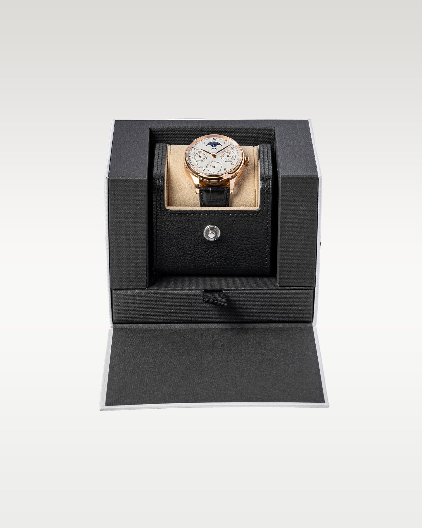 Rose Gold IWC Portugieser Perpetual Calendar IW502302 Watch | Grand Caliber Dallas