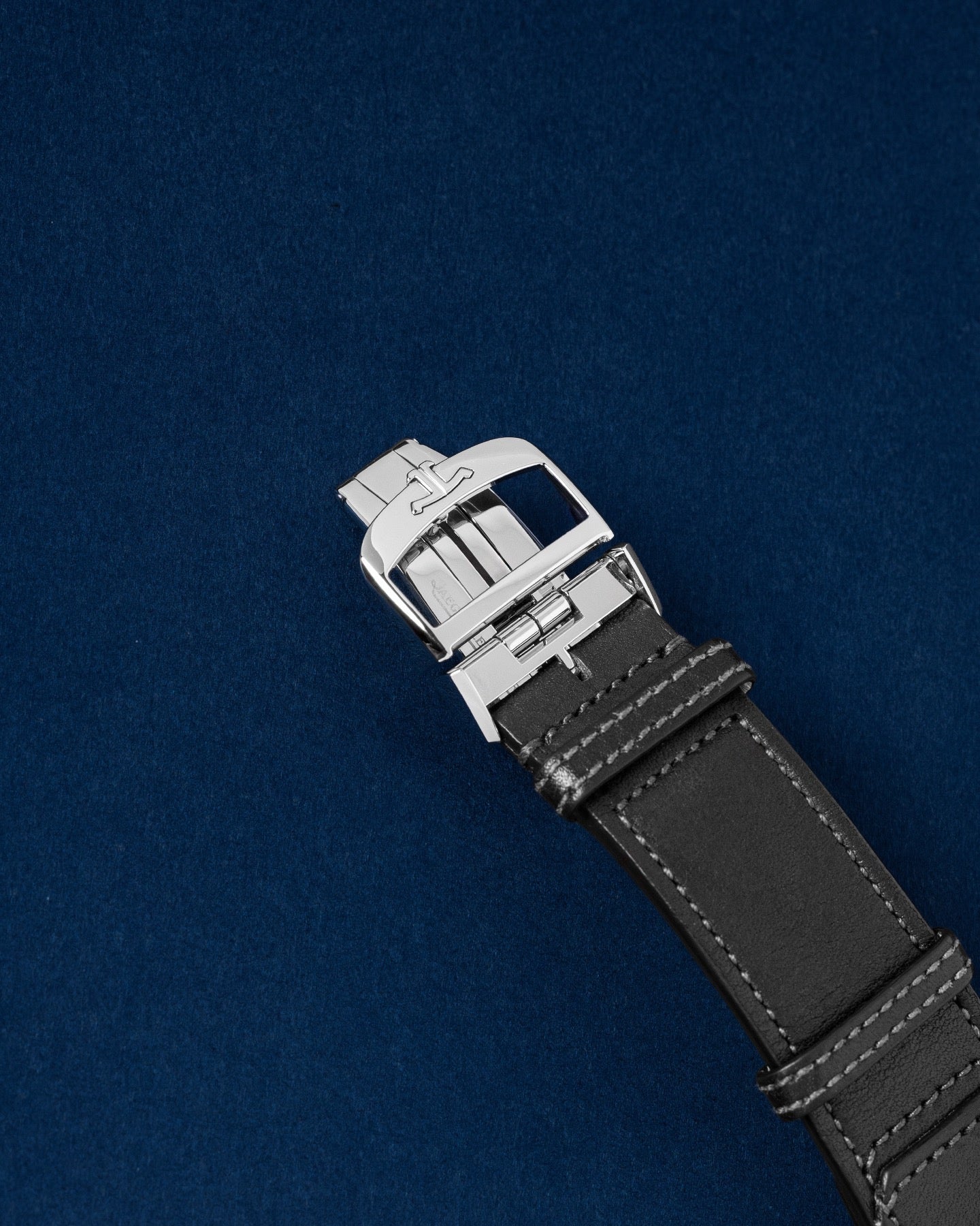 Blue JLC Reverso Tribute Chronograph Q389848J | Grand Caliber Texas