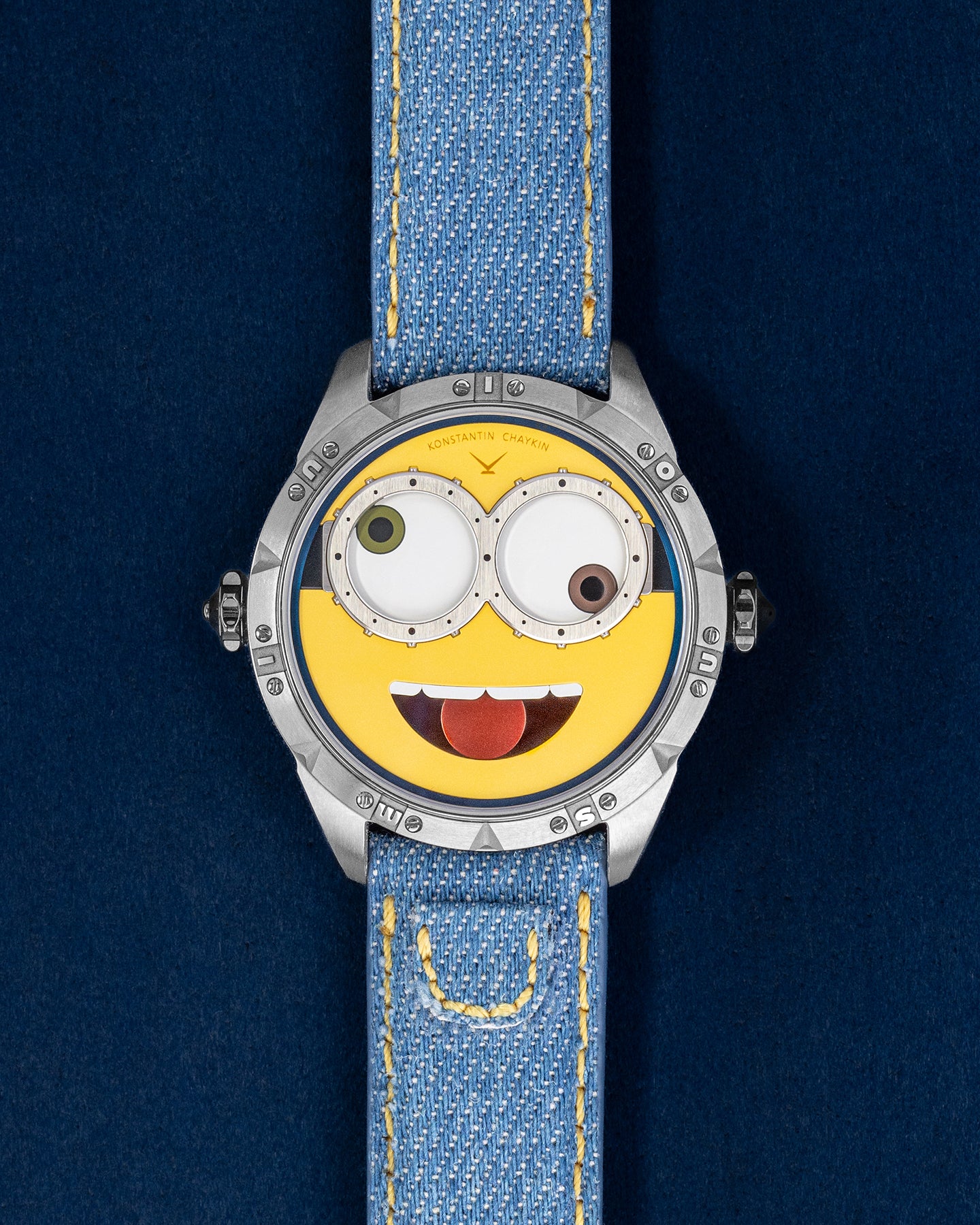 Limited Edition 40mm Titanium Konstantin Chaykin Minions Minions Watch