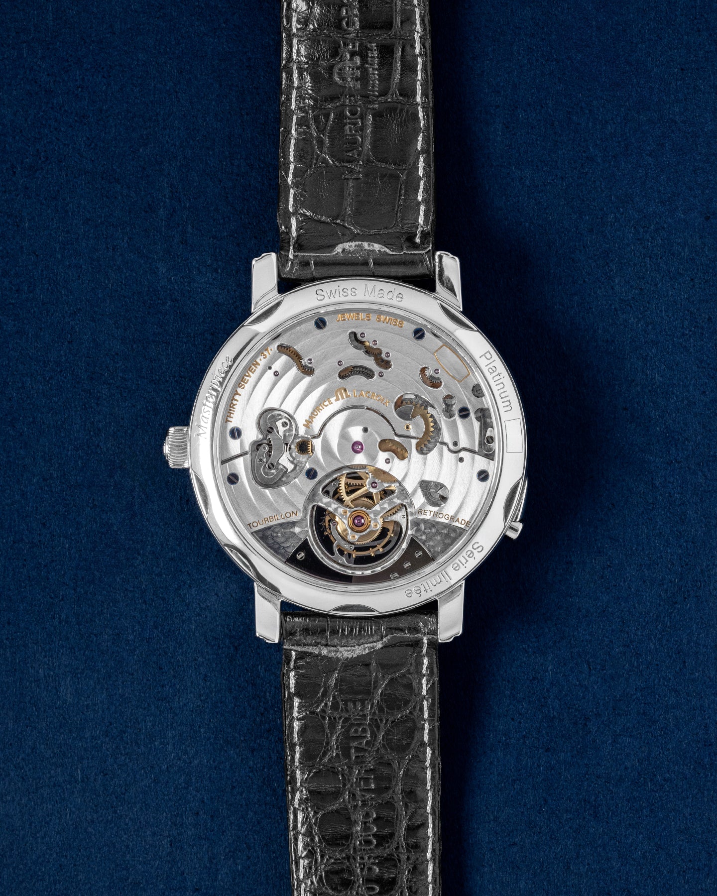 Maurice Lacroix Masterpiece Tourbillon Retrograde MP7088-PL201-110
