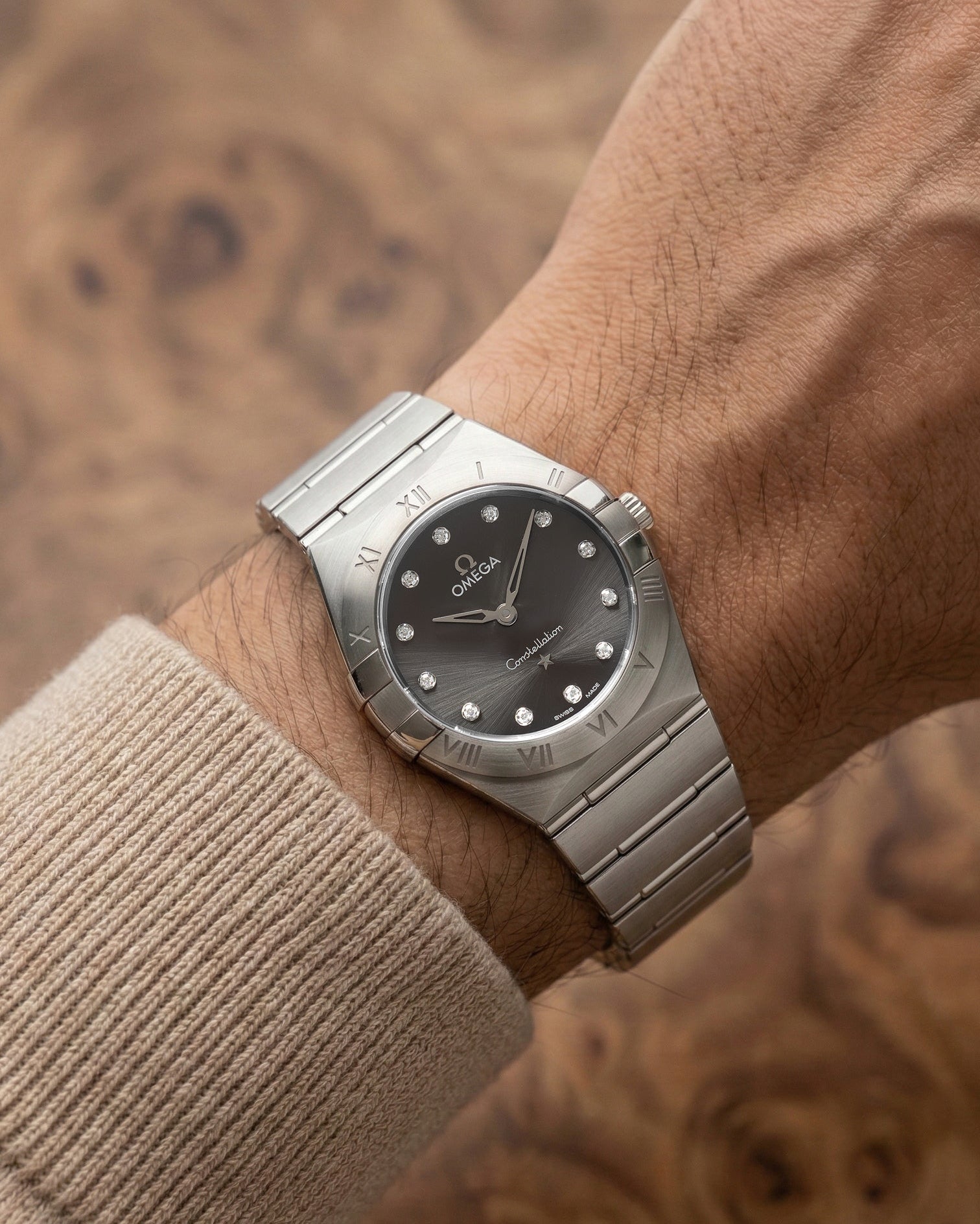 Omega Constellation Quartz Manhattan 131.10.28.60.56.001 | Grand Caliber