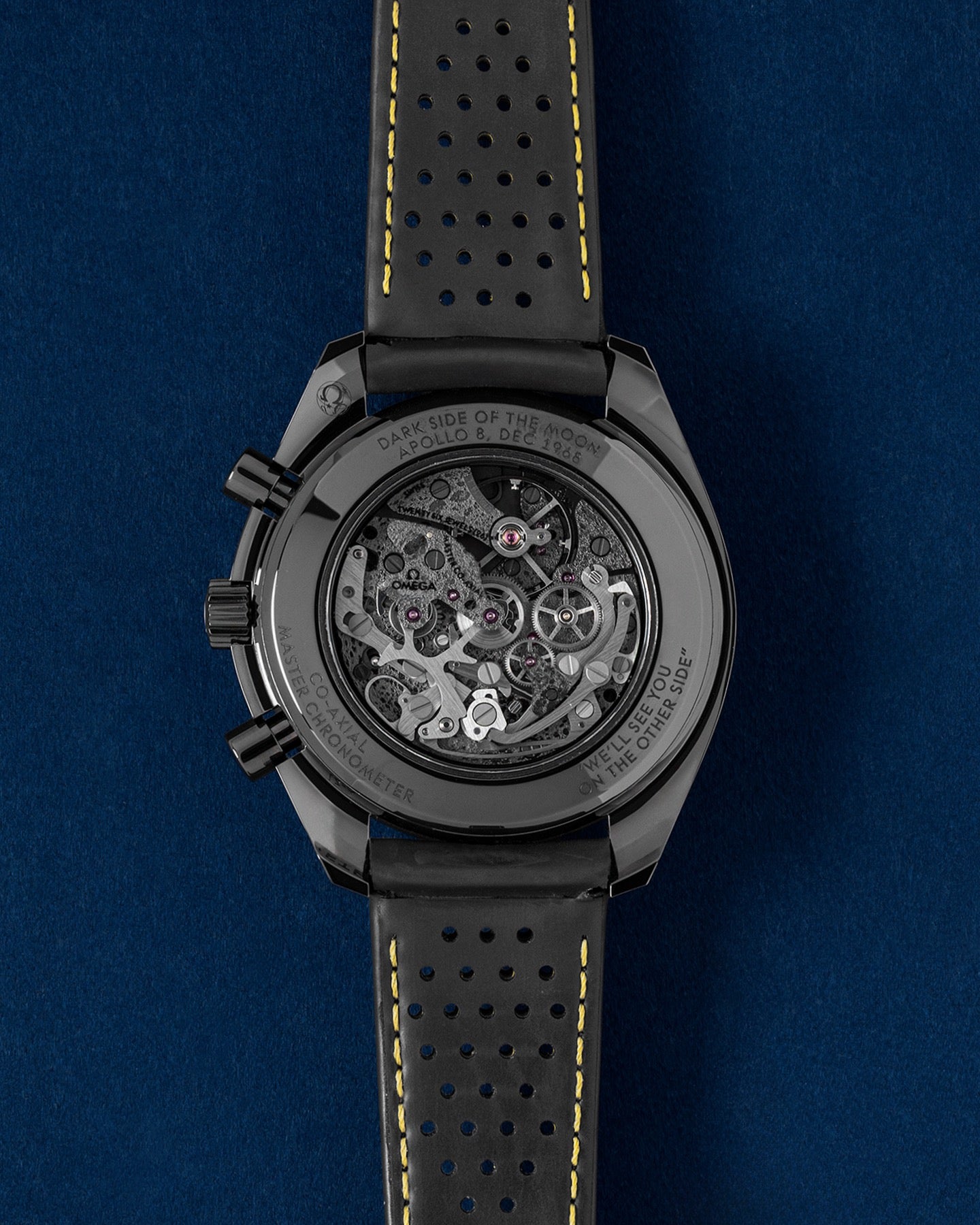 Omega Dark Side Of The Moon Apollo 8 Speedmaster | Grand Caliber Watches