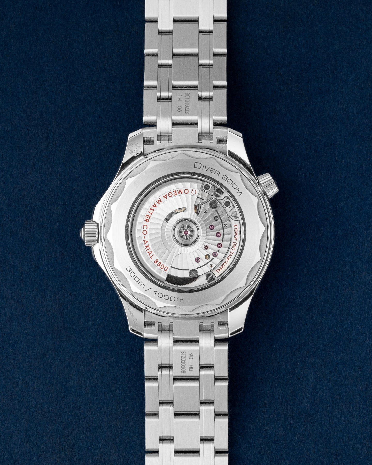 42mm Stainless Steel White Dial Omega Seamaster 210.30.42.20.04.001