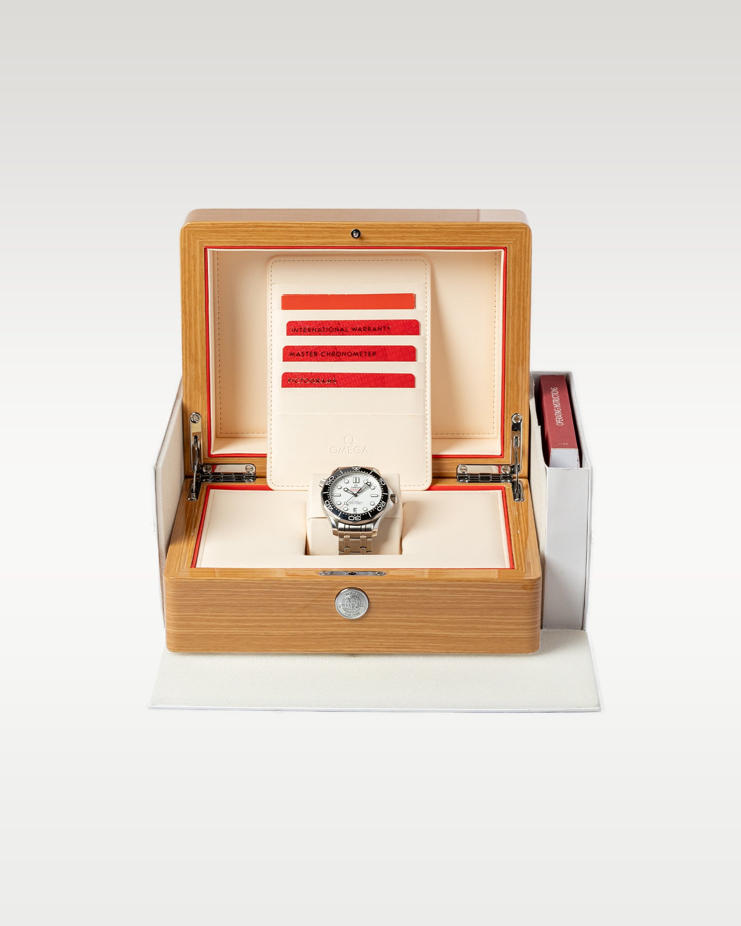 Steel White Omega Seamaster 21030422004001 Watch | Grand Caliber Dallas