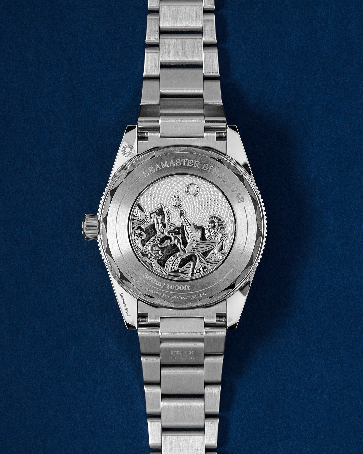 Summer Blue Omega Seamaster 300 234.30.41.21.03.002 | Grand Caliber DFW, Texas