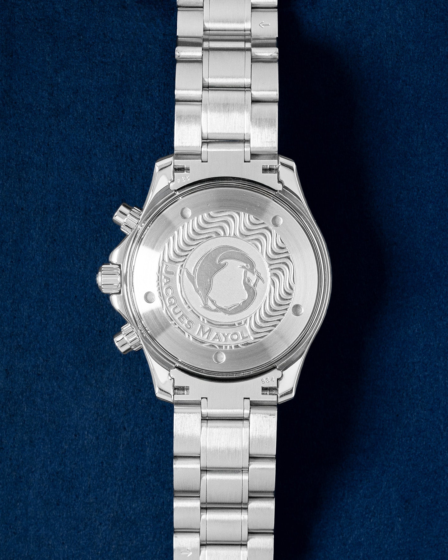 Stainless Steel 42mm Jacques Mayol Omega Seamaster Apnea 2595 50 00