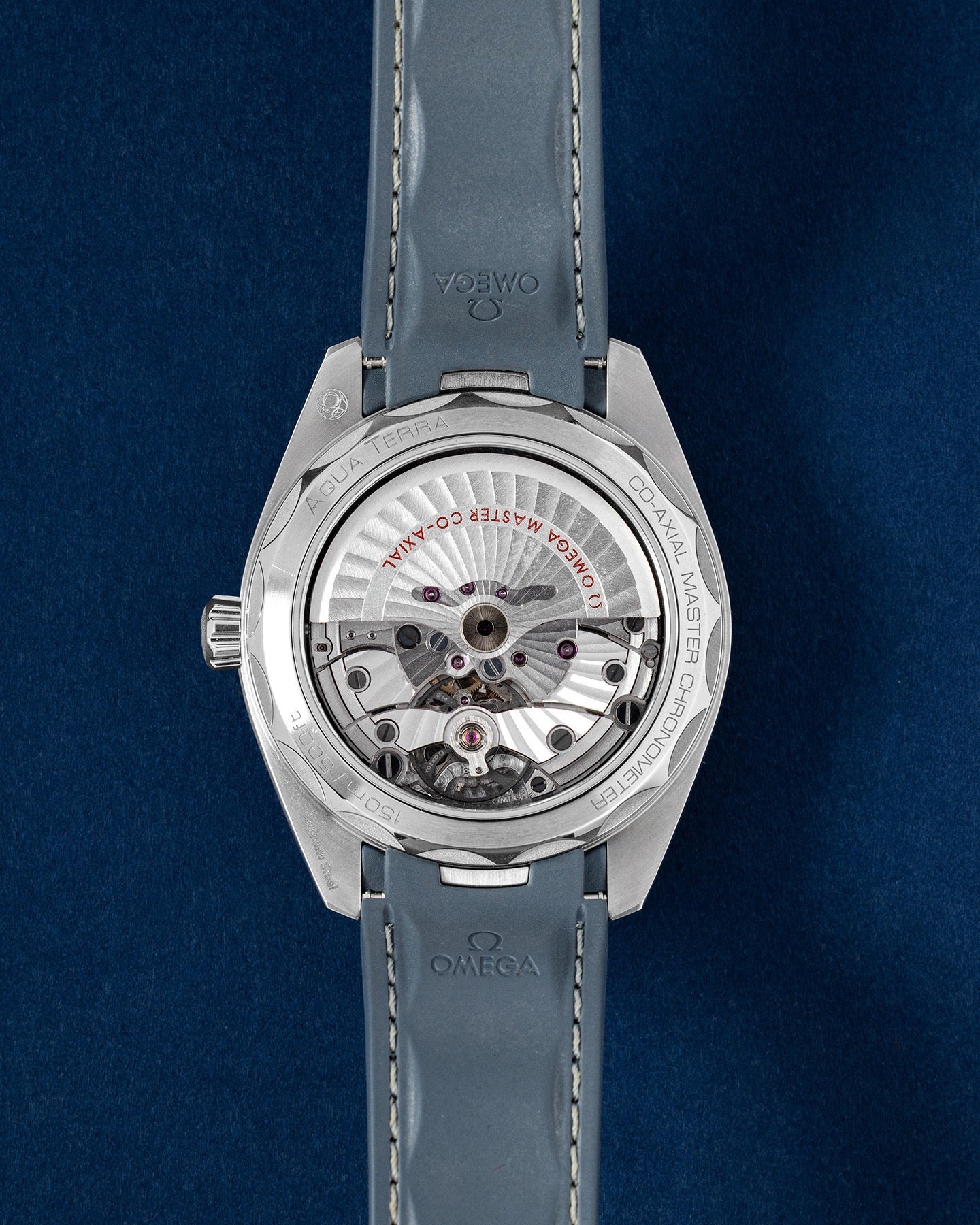 blue-grey Omega Seamaster Aqua Terra 150M 22012412103005 | Grand Caliber tx