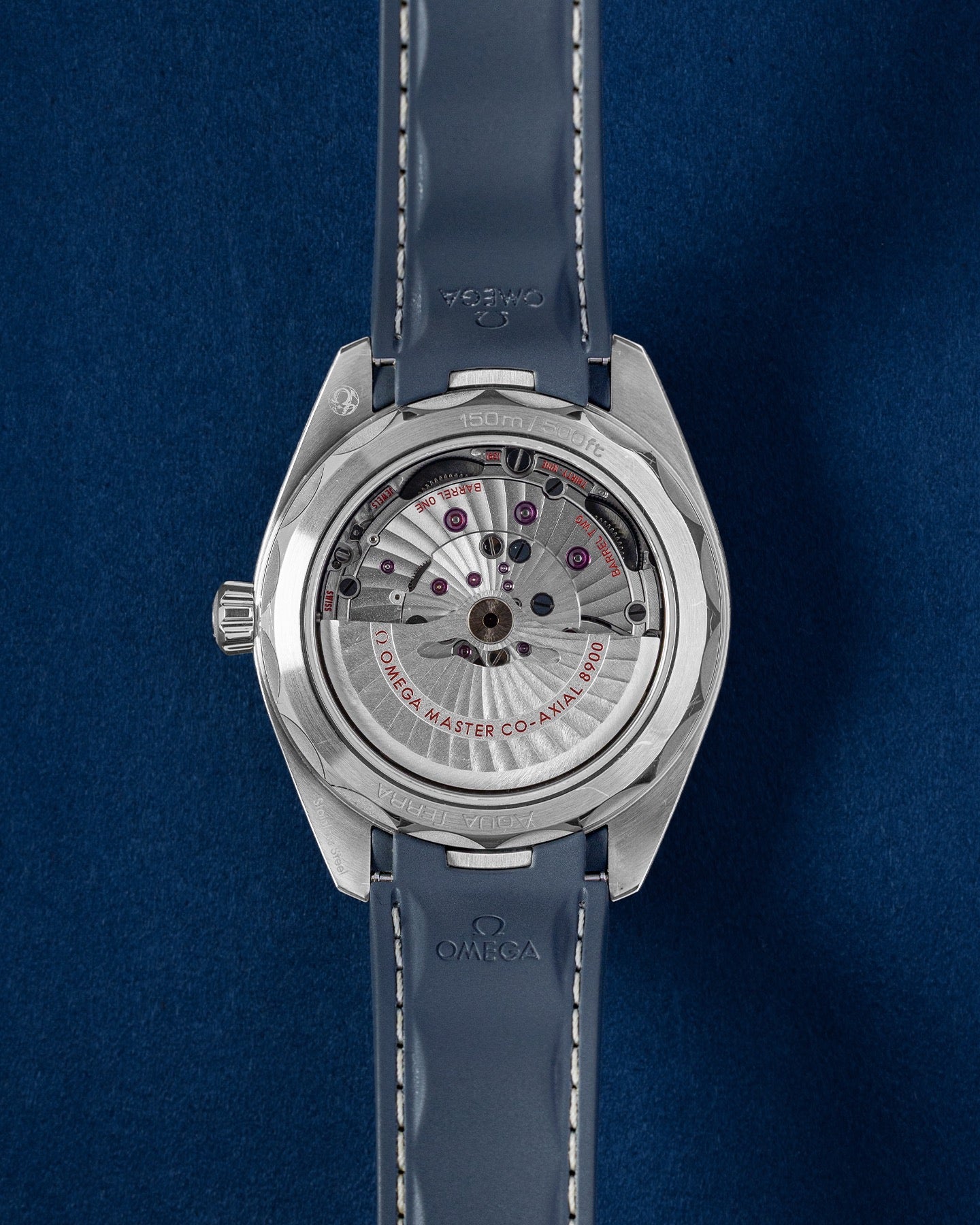 2021 Blue Omega Seamaster Aqua Terra | Grand Caliber Watches