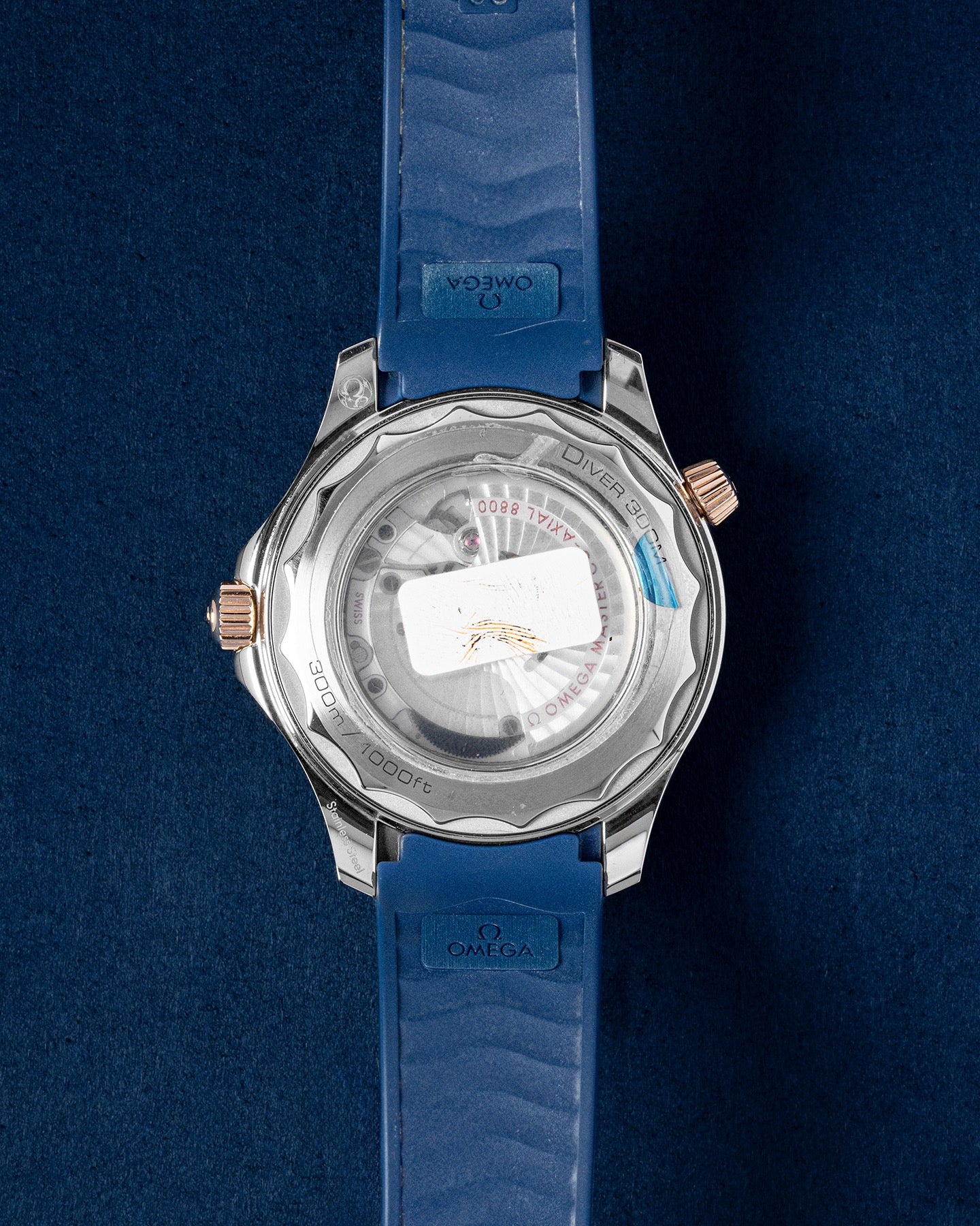 Blue Omega Seamaster Diver 300M 210.20.42.20.03.002 | Grand Caliber DFW Texas