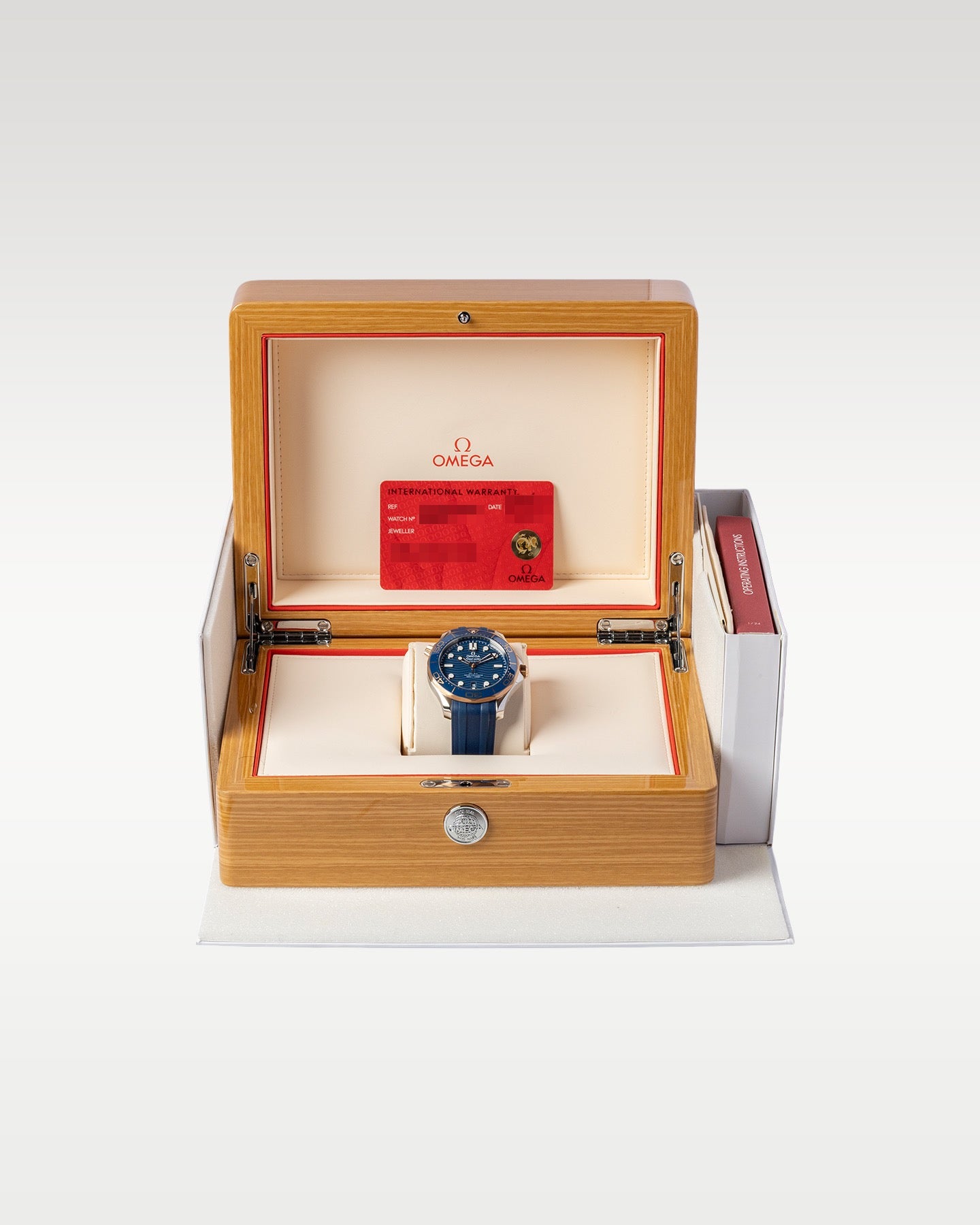 Blue Omega Seamaster Diver 300M 210.20.42.20.03.002 | Grand Caliber DFW Texas
