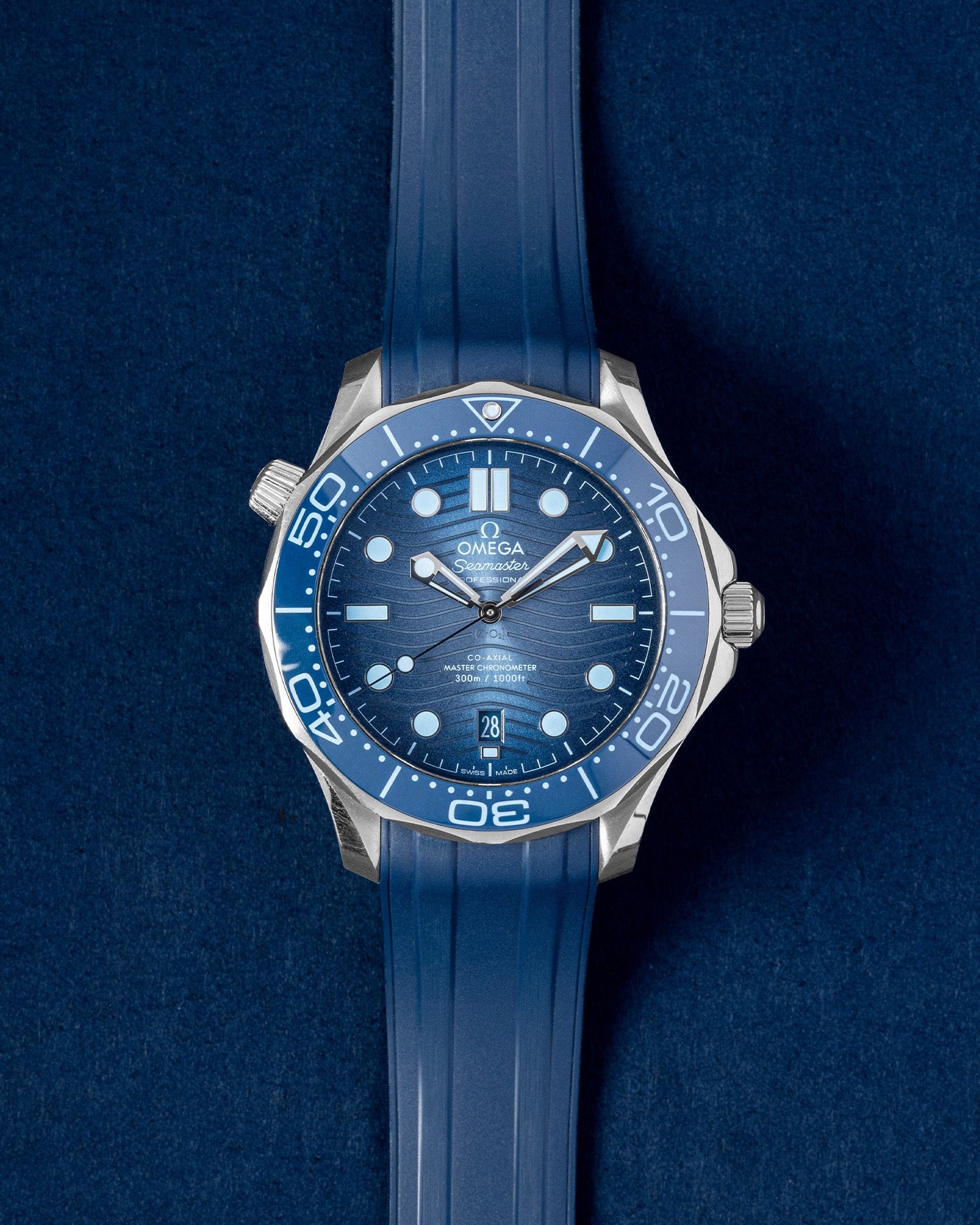 2023 Blue Omega Seamaster Diver 300M 210.32.42.20.03.002 | Grand Caliber Dallas, Texas