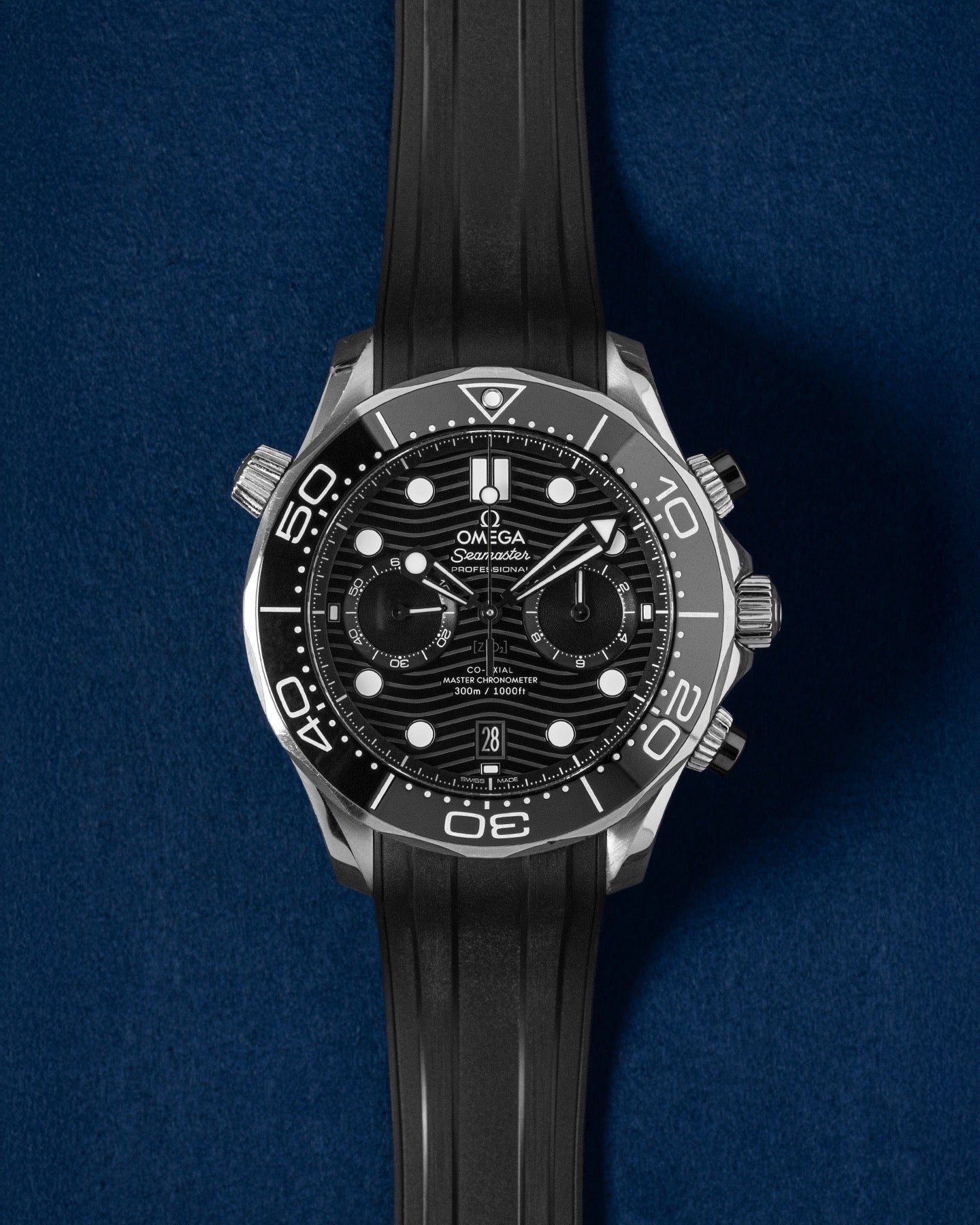 2020 Omega Seamaster Diver 300m Chronograph 210.32.44.51.01.001 | Grand Caliber Dallas, Teexas