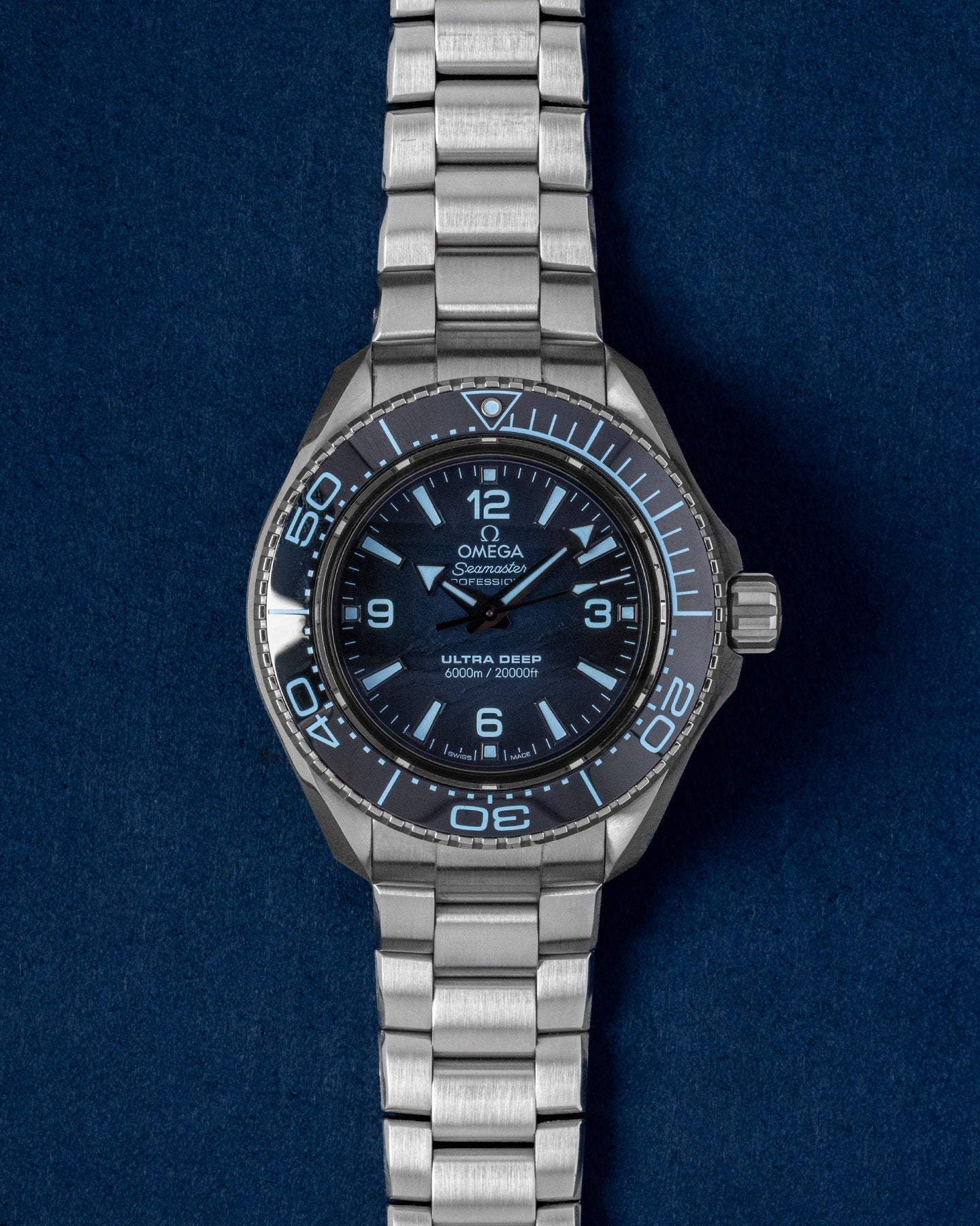 2024 Omega Seamaster Planet Ocean 6000m 215.30.46.21.03.002 | Grand Caliber Dallas, TX