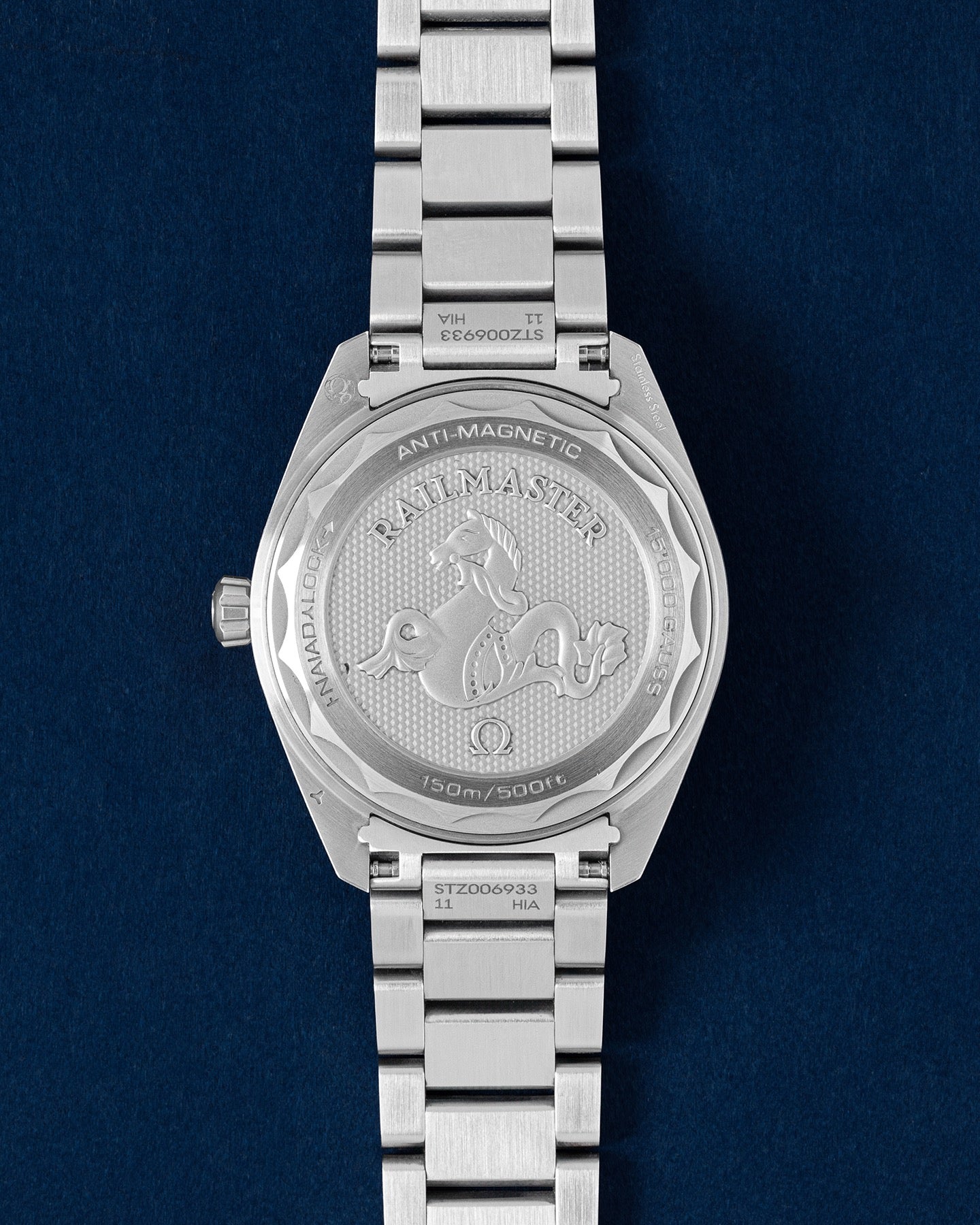 silver dial Omega Seamaster Railmaster 220.10.40.20.06.001 | Grand Caliber USA