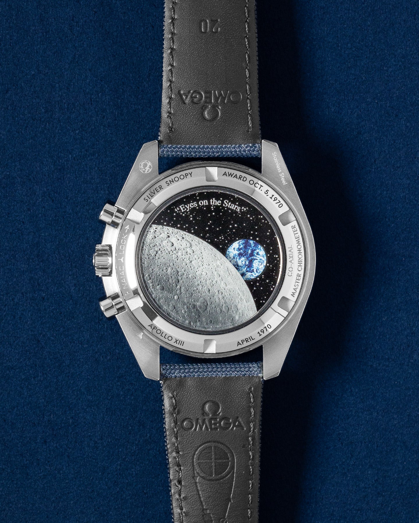 Blue Snoopy Omega Speedmaster 31032425002001 Watch at Grand Caliber