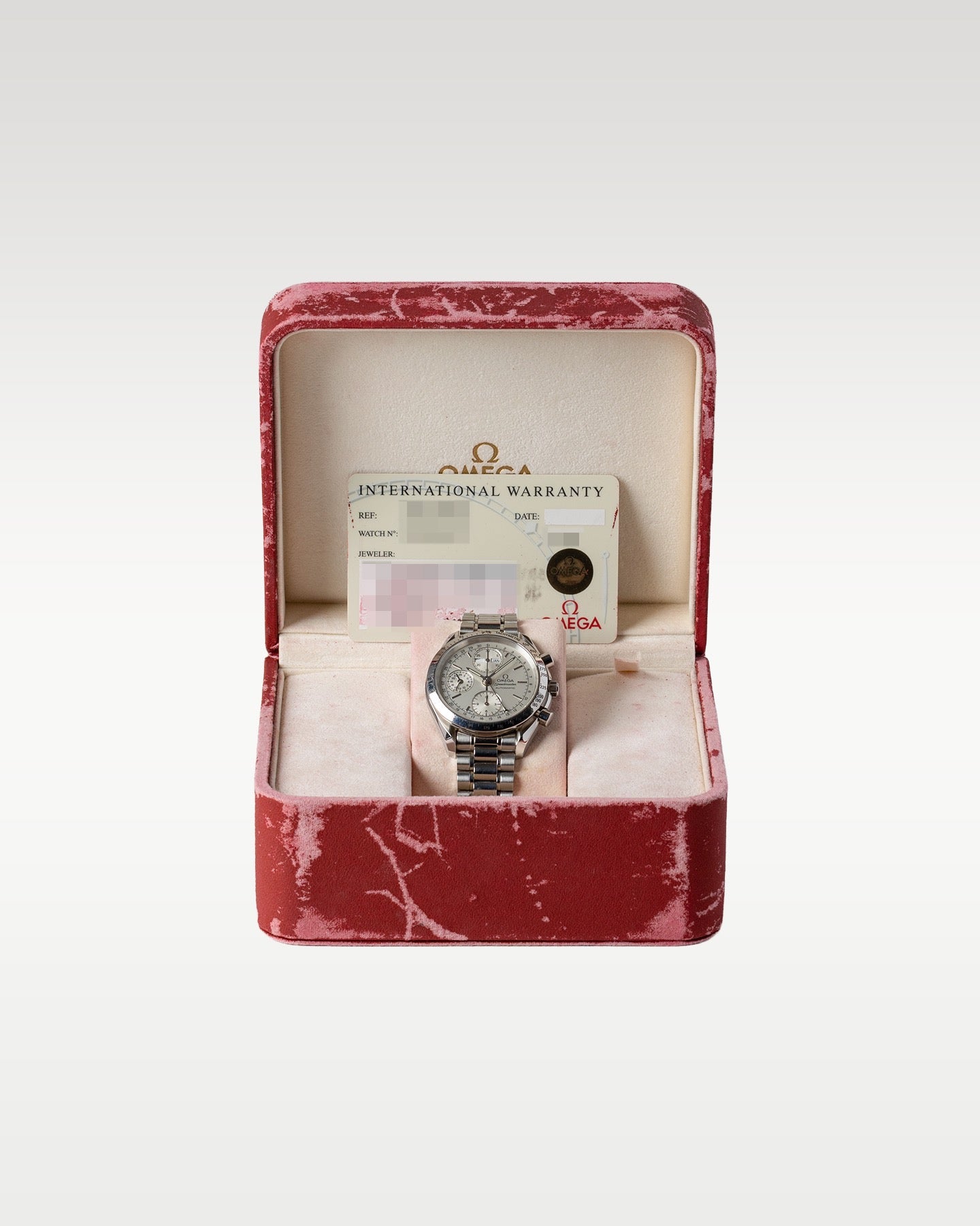 Silver Omega Speedmaster Day Date 3521.30.00 | Grand Caliber DFW