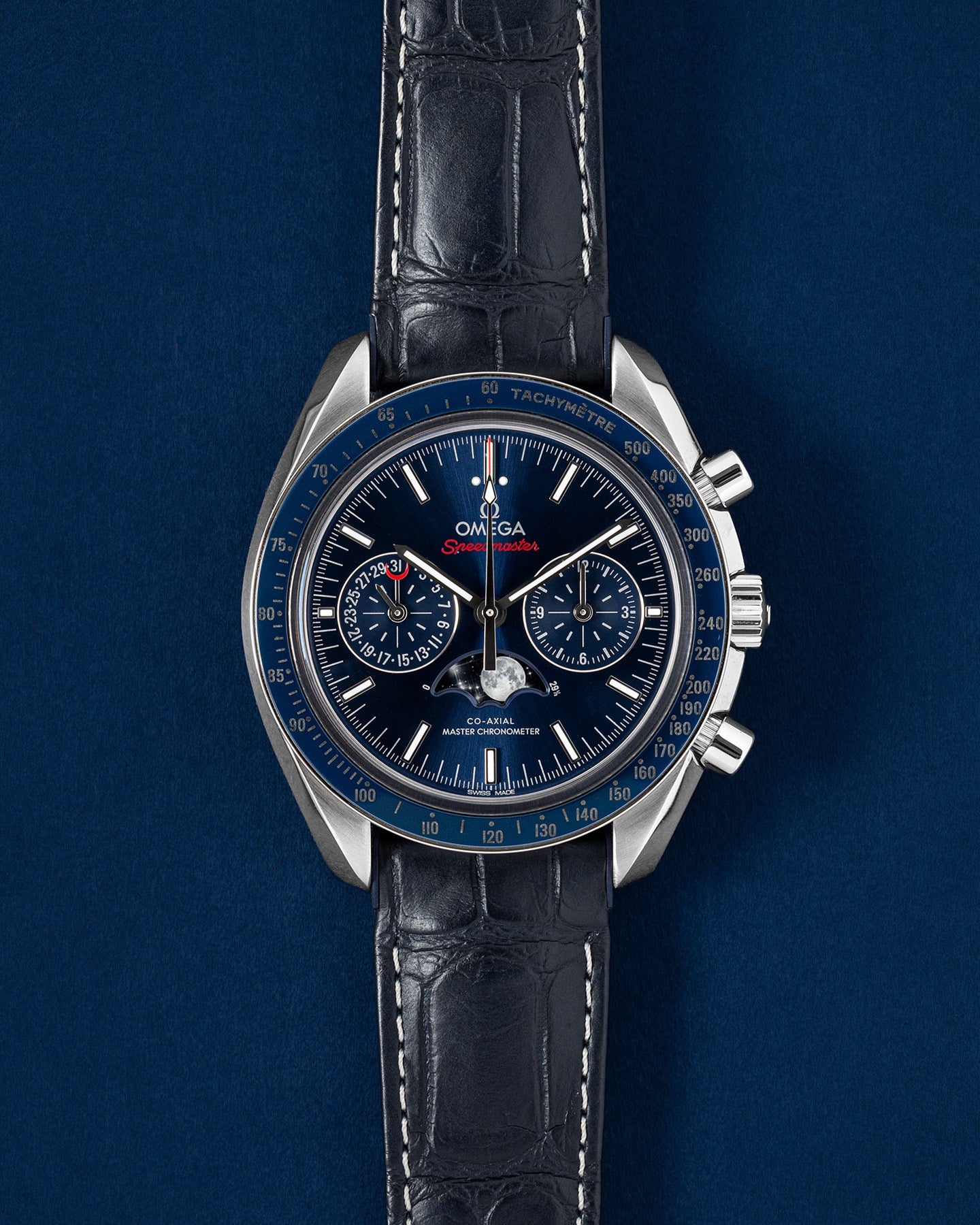 Omega Speedmaster Moonphase Moonwatch 304.33.44.52.03.001