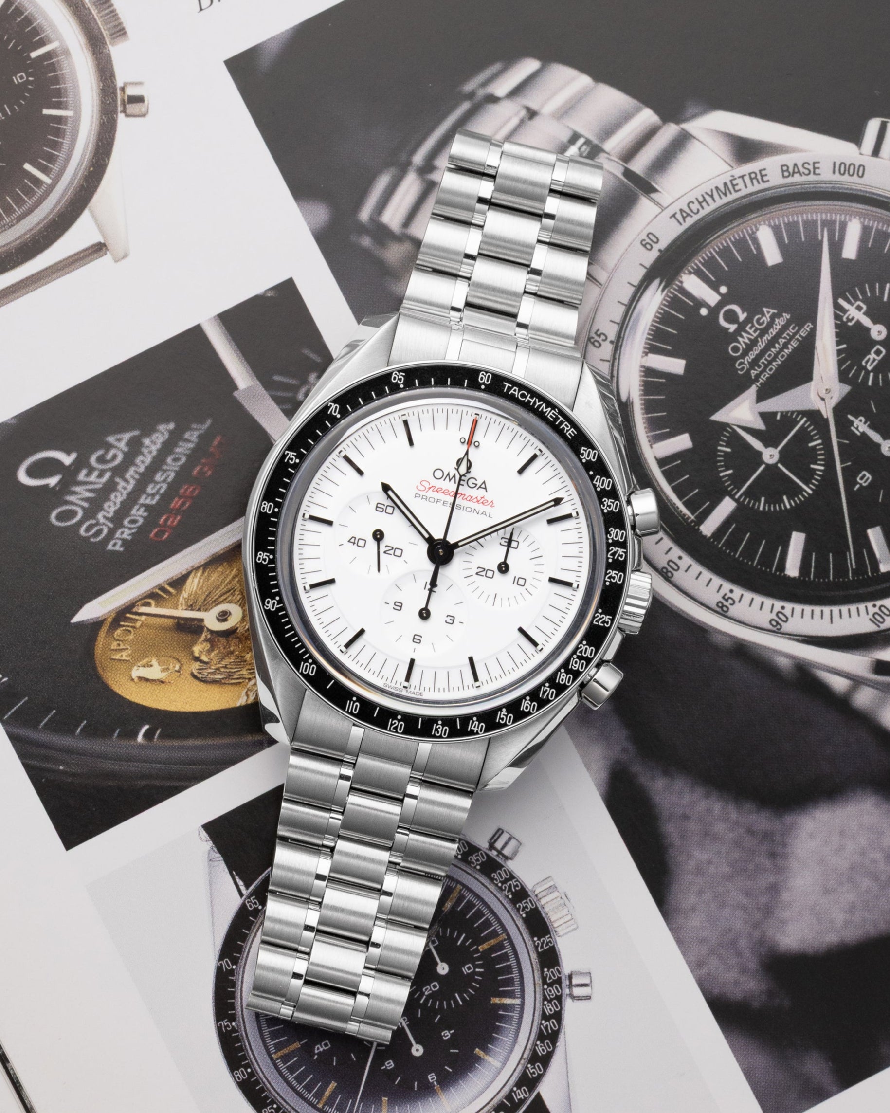 Omega Speedmaster Moonwatch Professional White 310.30.42.50.04.001 | Grand Caliber Dallas