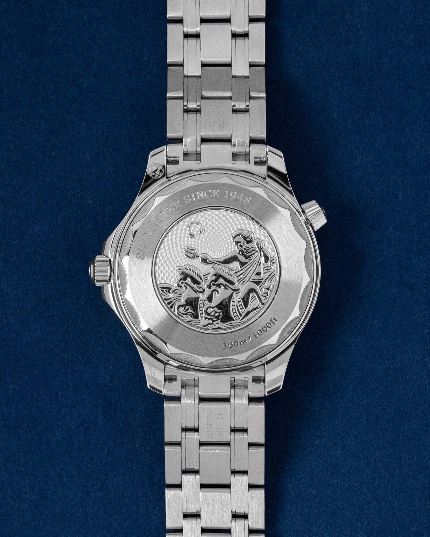 Omega Summer Blue Seamaster Diver 300m 75th 210.30.42.20.03.003