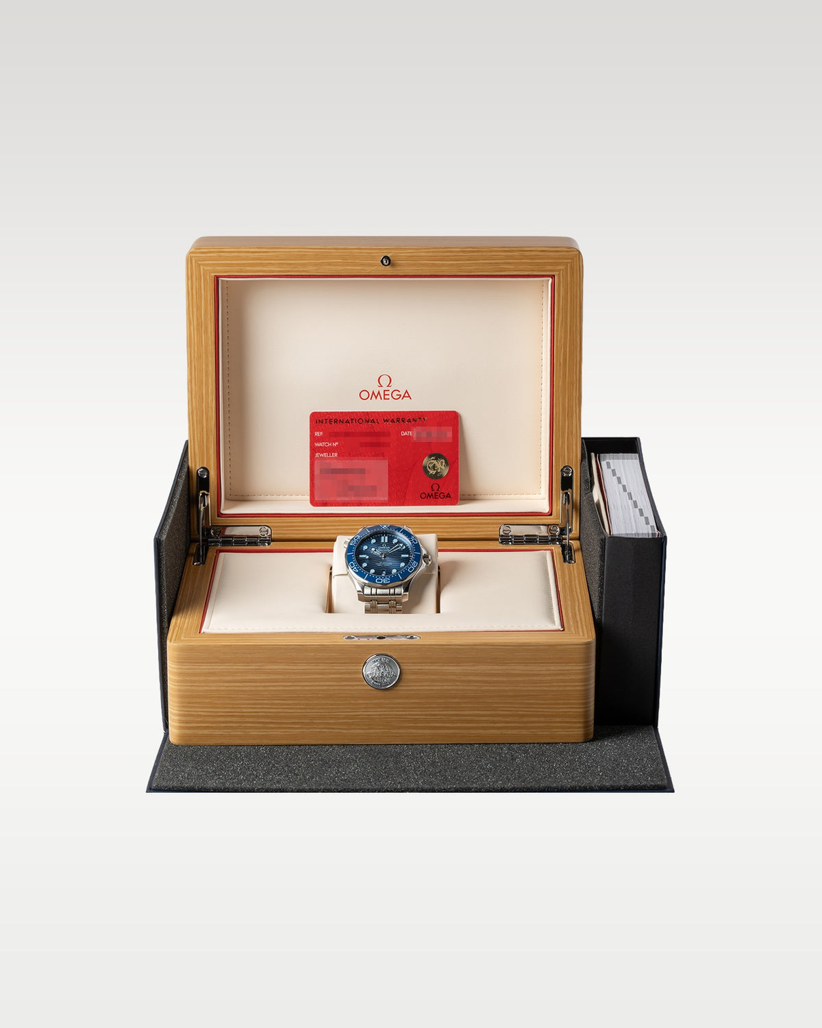 Omega Summer Blue Seamaster Diver 300m 75th 210.30.42.20.03.003