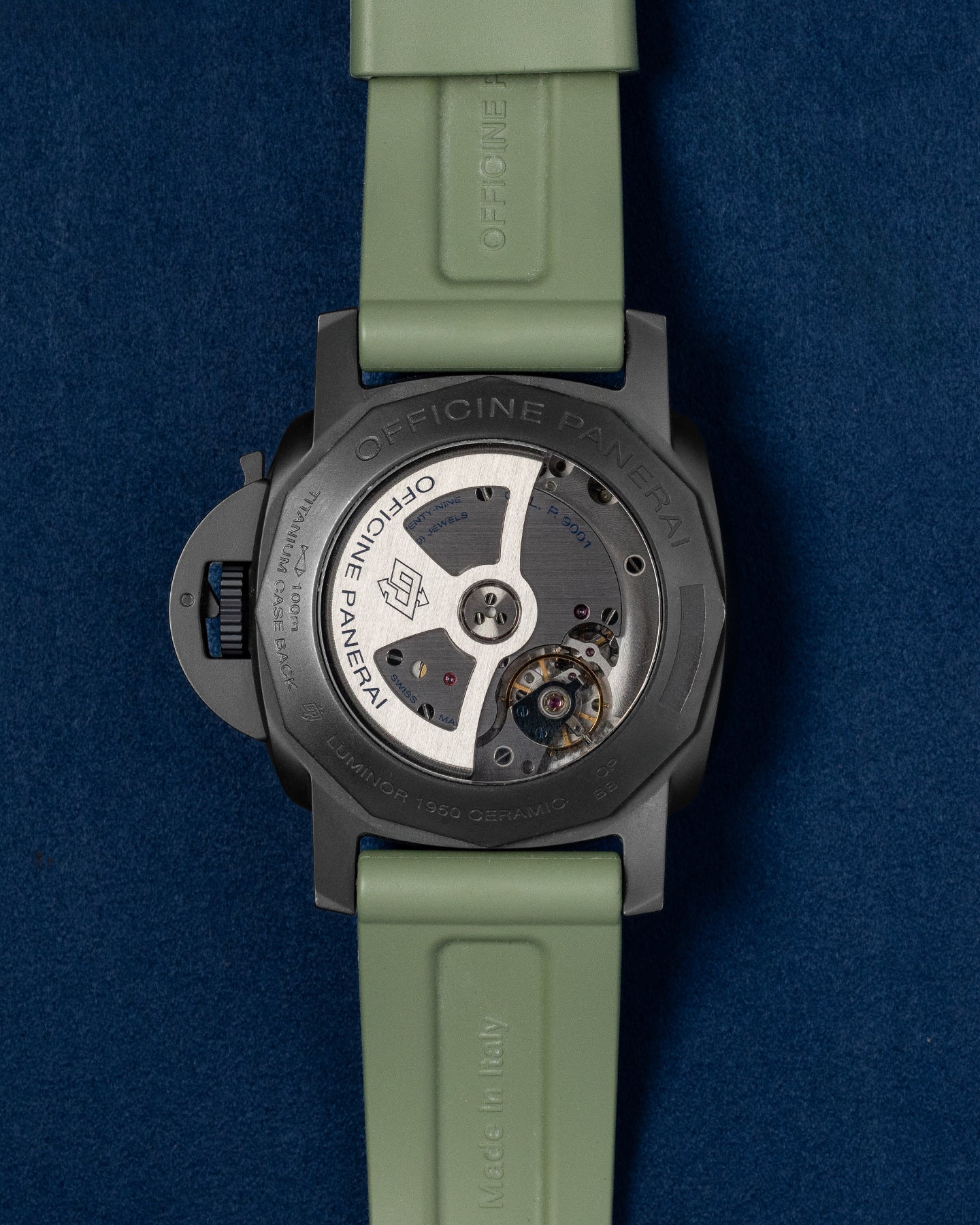 Luminor 1950 3 Days GMT PAM 00441 Ceramic Panerai Watch | Grand Caliber Dallas