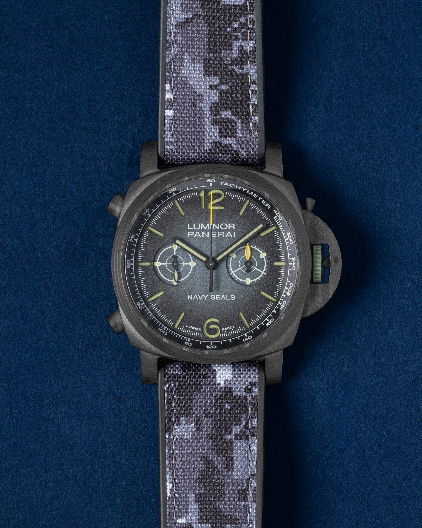 Panerai Luminor Chrono Carbotech Navy Seals PAM01419