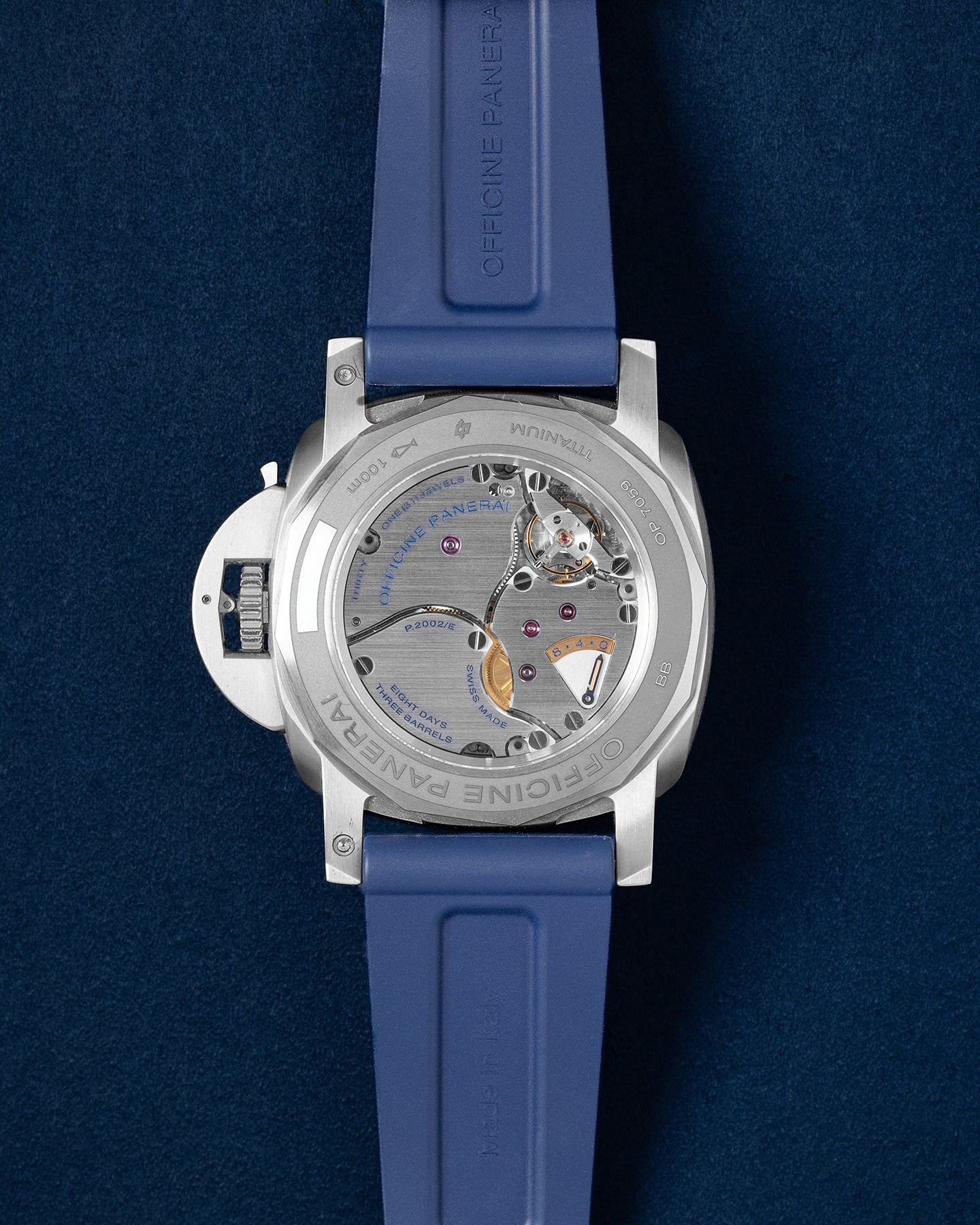 Blue Titanium Panerai Luminor Equation Of Time GMT PAM00670 | Grand Caliber