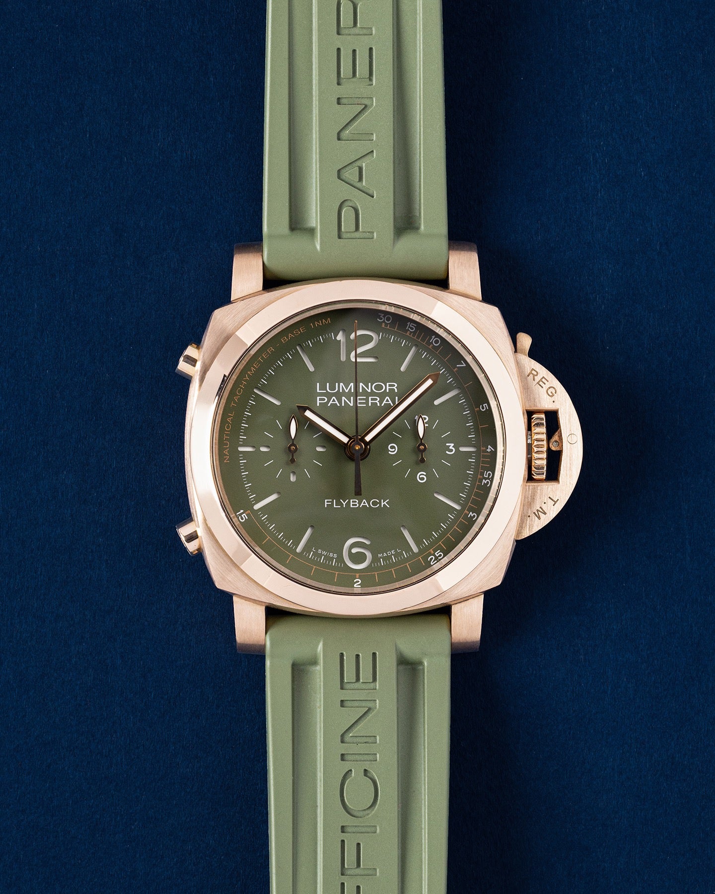 Panerai Luminor Flyback MS Dhoni Edition PAM01057