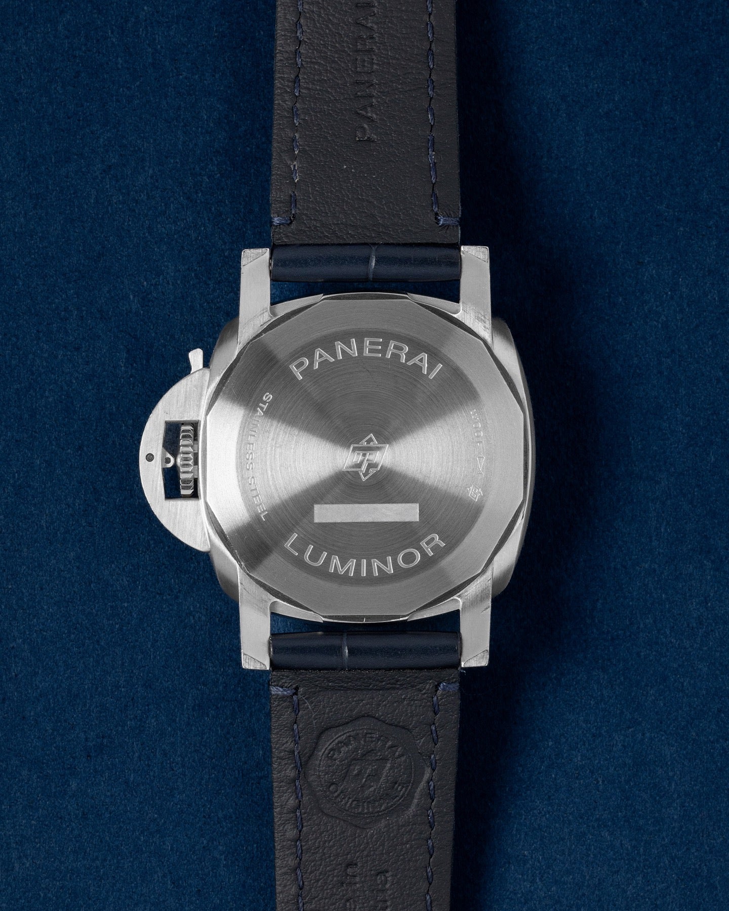 Blue Panerai Luminor Marina Quaranta PAM 01270 | Grand Caliber DFW