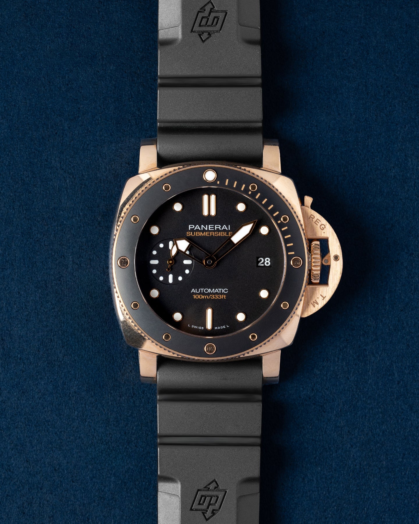 Panerai Watches-Panerai Submersible Goldtech PAM00974