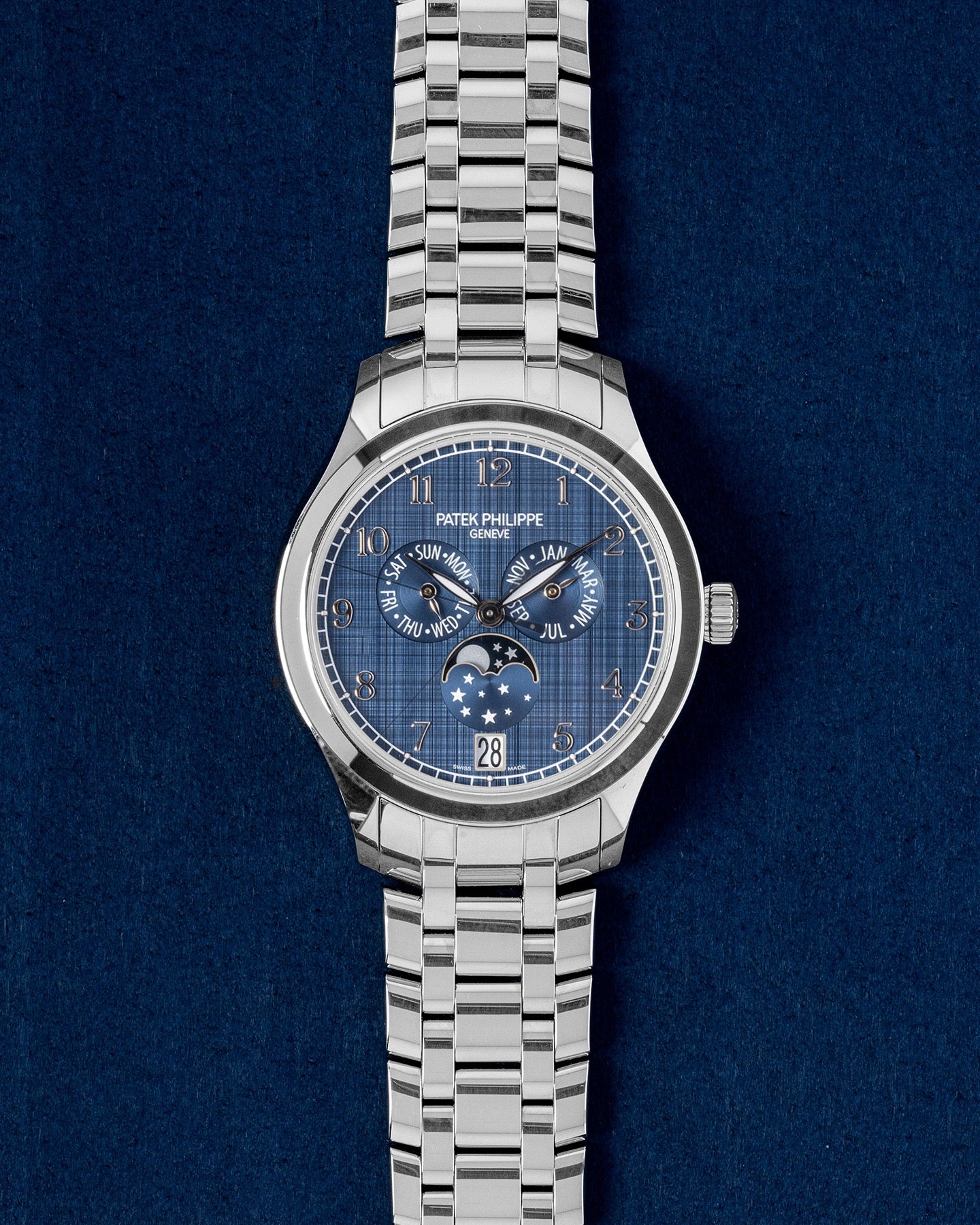 2023 Patek Philippe Annual Calendar Moon Phase 4947/1A-001 | Grand Caliber Dallas, Texas