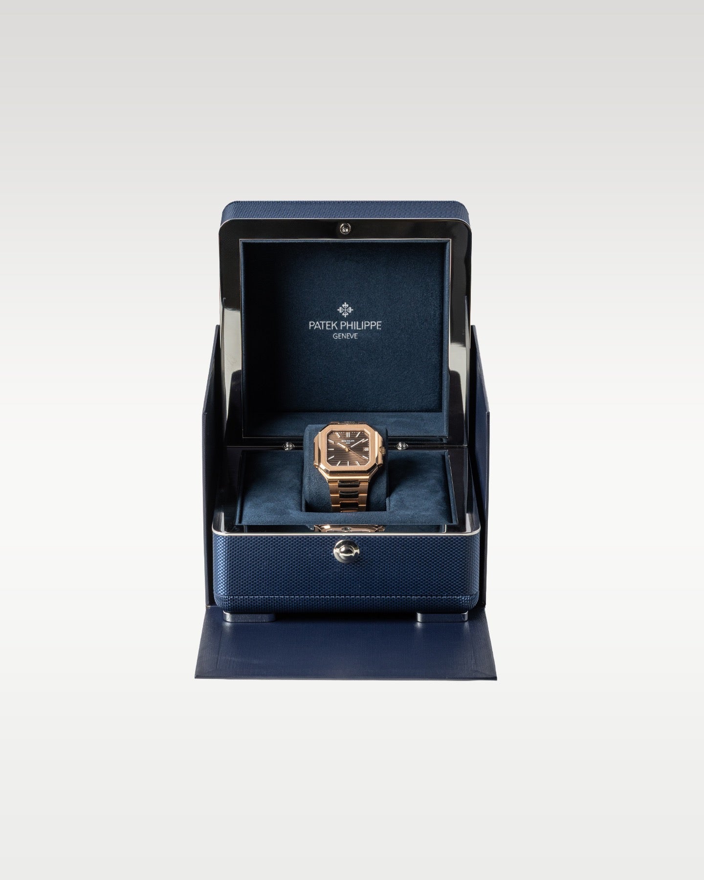 Chocolate dial Patek Philippe Cubitus 7128/1R-001 | Grand Caliber Watches TX