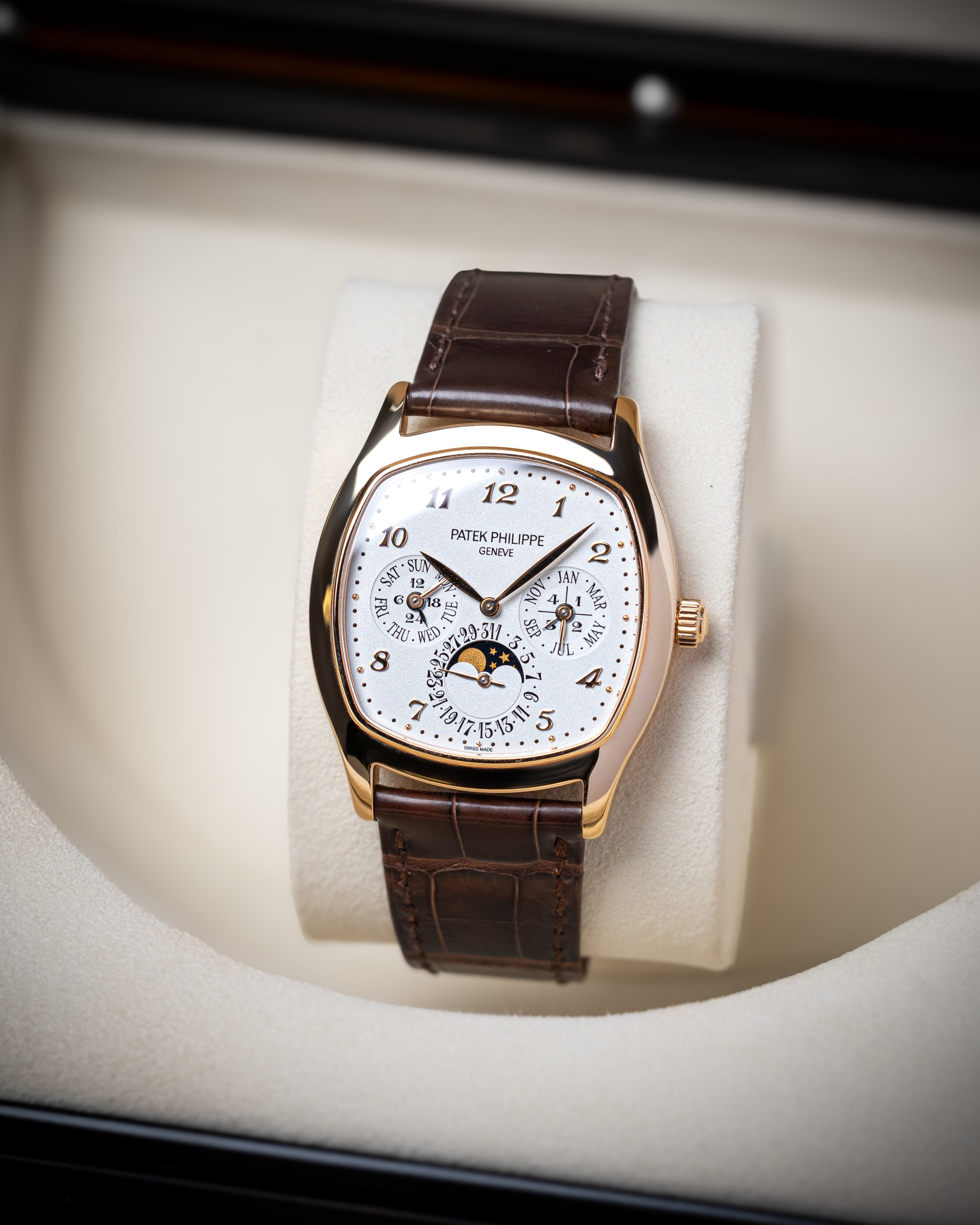 37mm Rose Gold Patek Philippe Grand Complications Perpetual 5940R-001