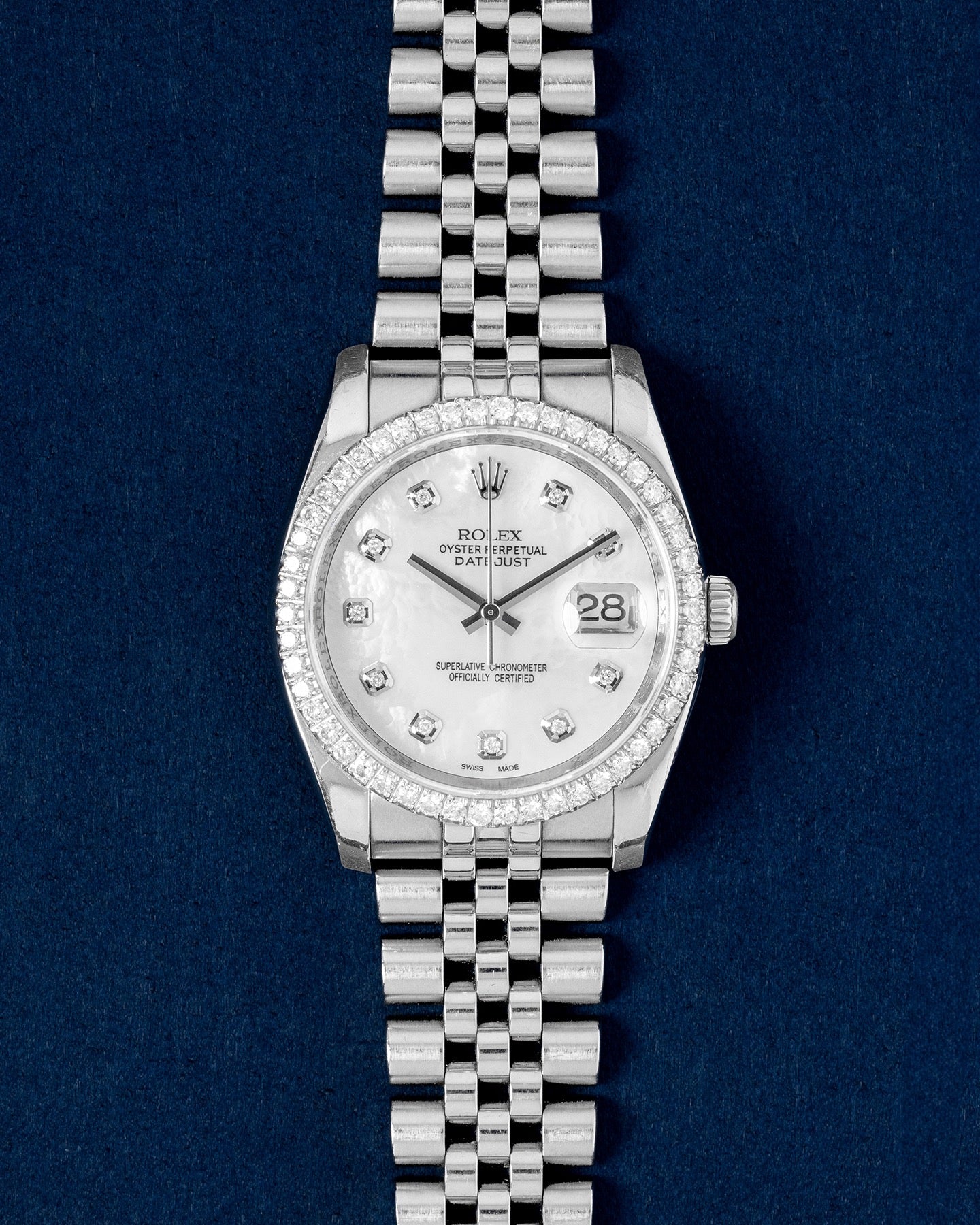 Diamond Rolex Datejust MOP Dial 116234 | Grand Caliber Dallas, Texas