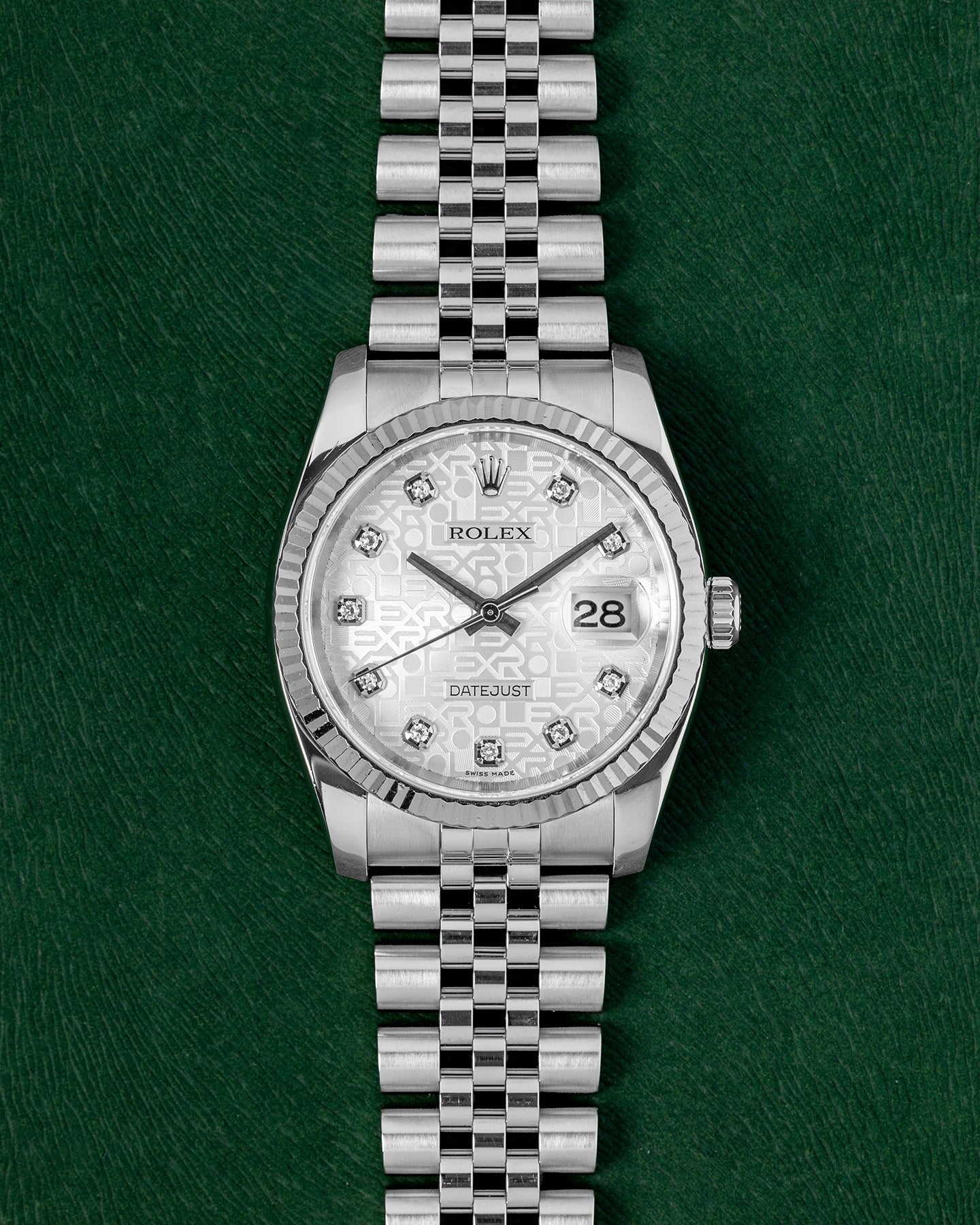 Jubilee Anniversary Diamond Dial Rolex Datejust 116234 | Grand Caliber Dallas, Texas