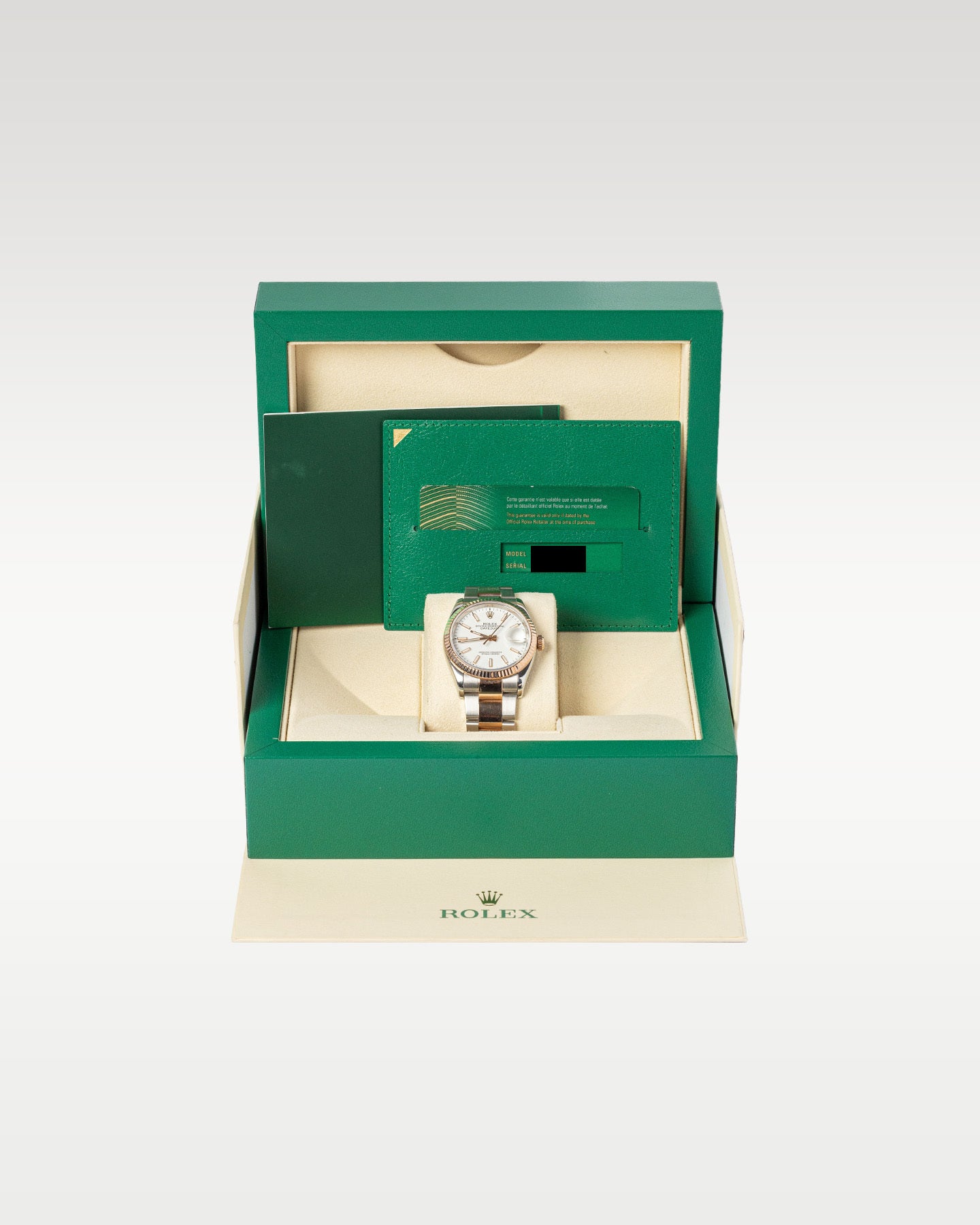 Rolex Datejust White Dial Oyster Strap 126231