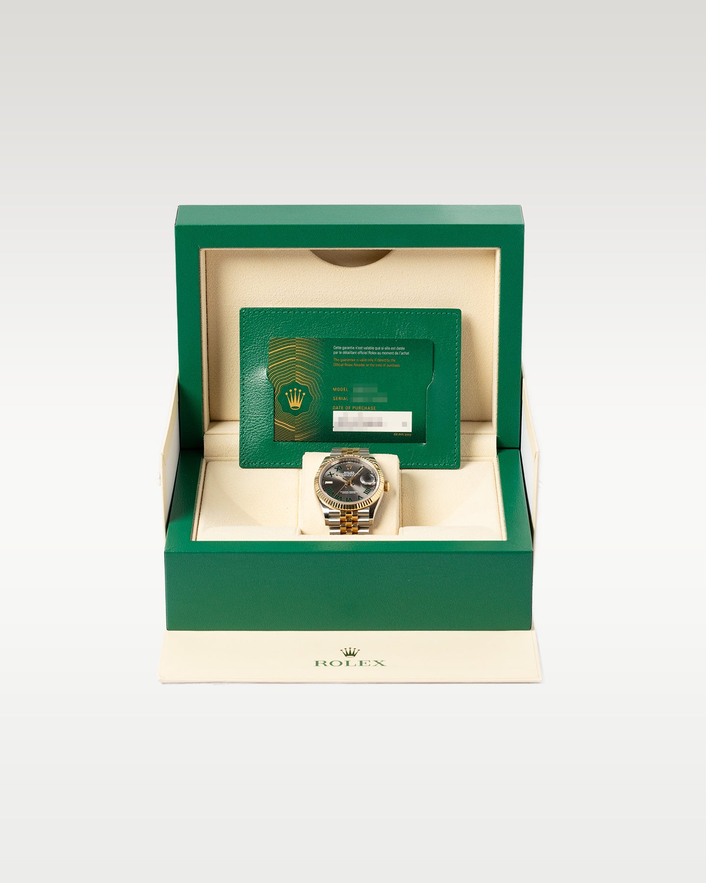 2022 Yellow Rolesor Rolex Datejust Wimbledon 126233 Watch | Grand Caliber