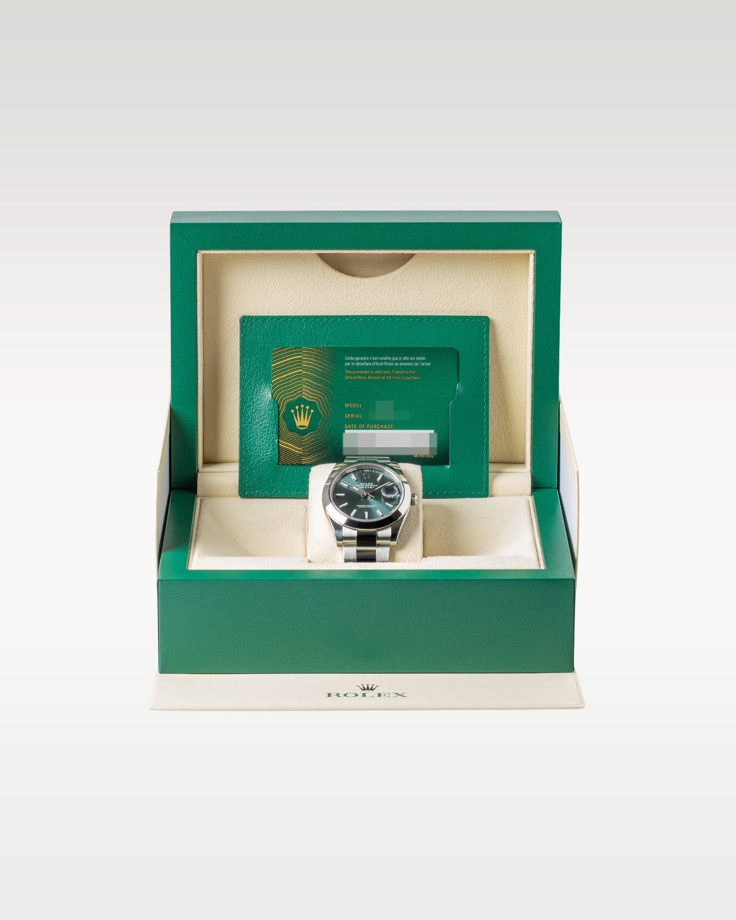 2025 Mint Green Rolex Datejust 126300 | Men's Watches at Grand Caliber near you