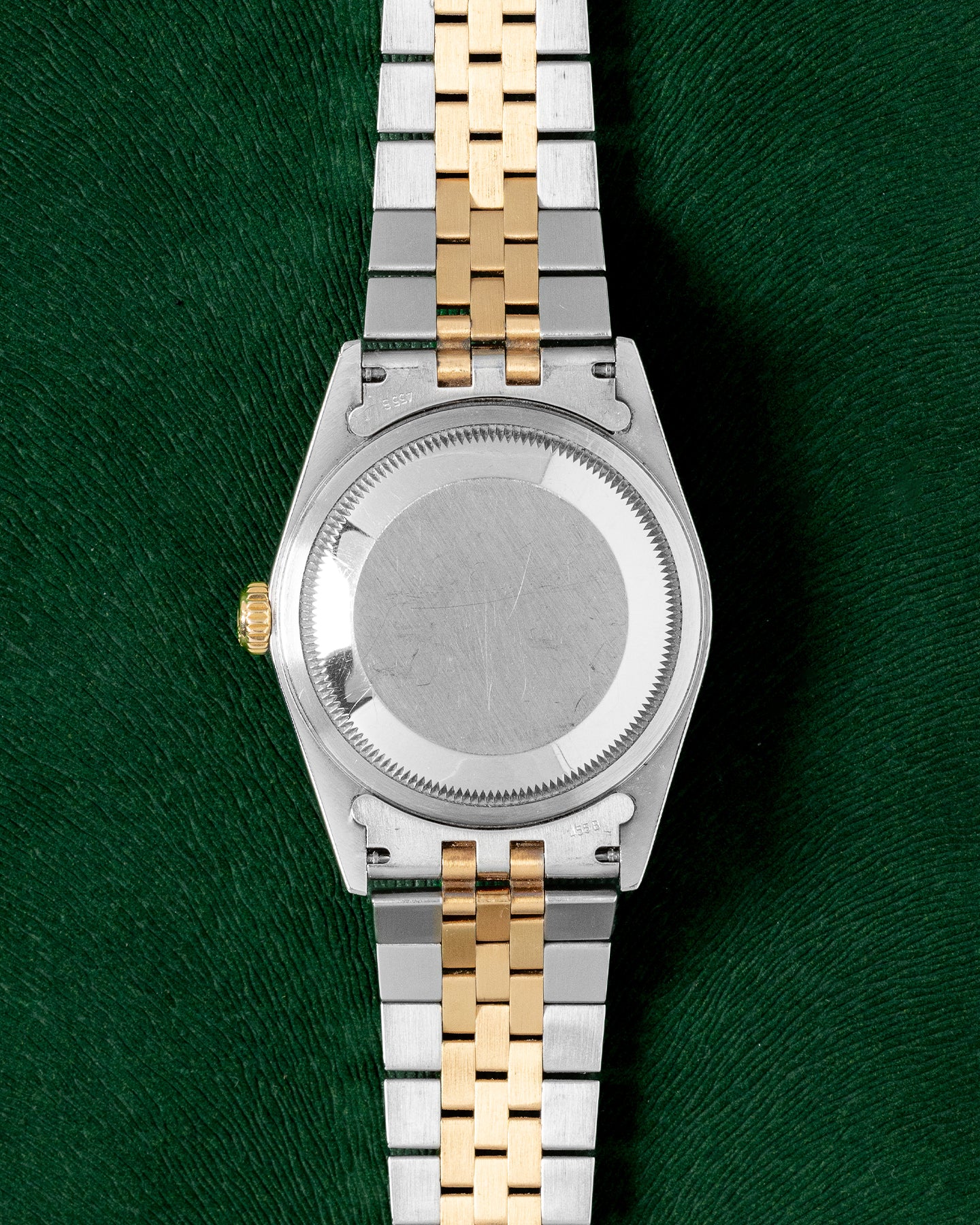 Two Tone Yellow Gold Rolex Datejust 16233 Silver Roman Watch | Grand Caliber