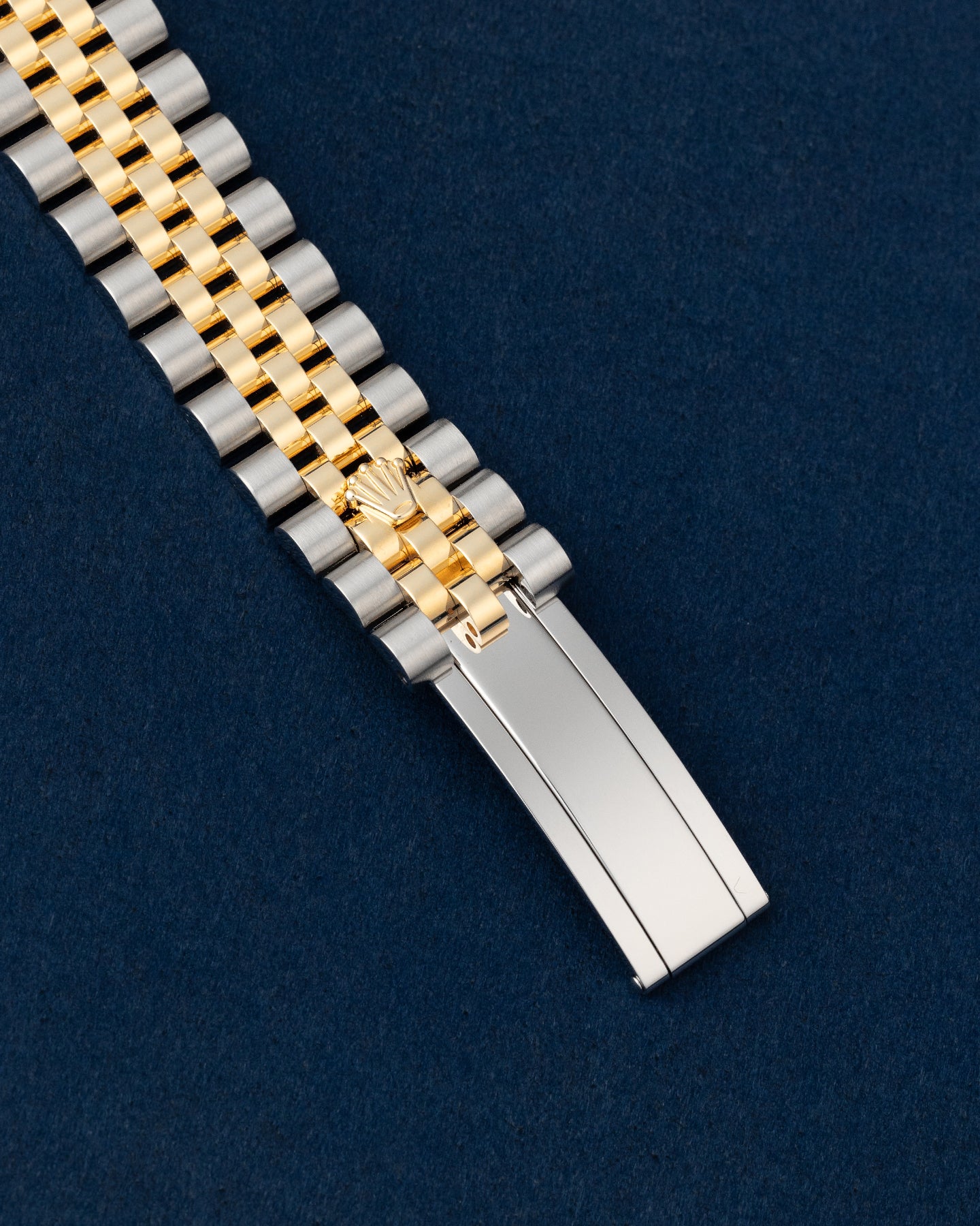 Rolex Datejust Two Tone Yellow Gold Green Dial Jubilee Strap 278273 Watch