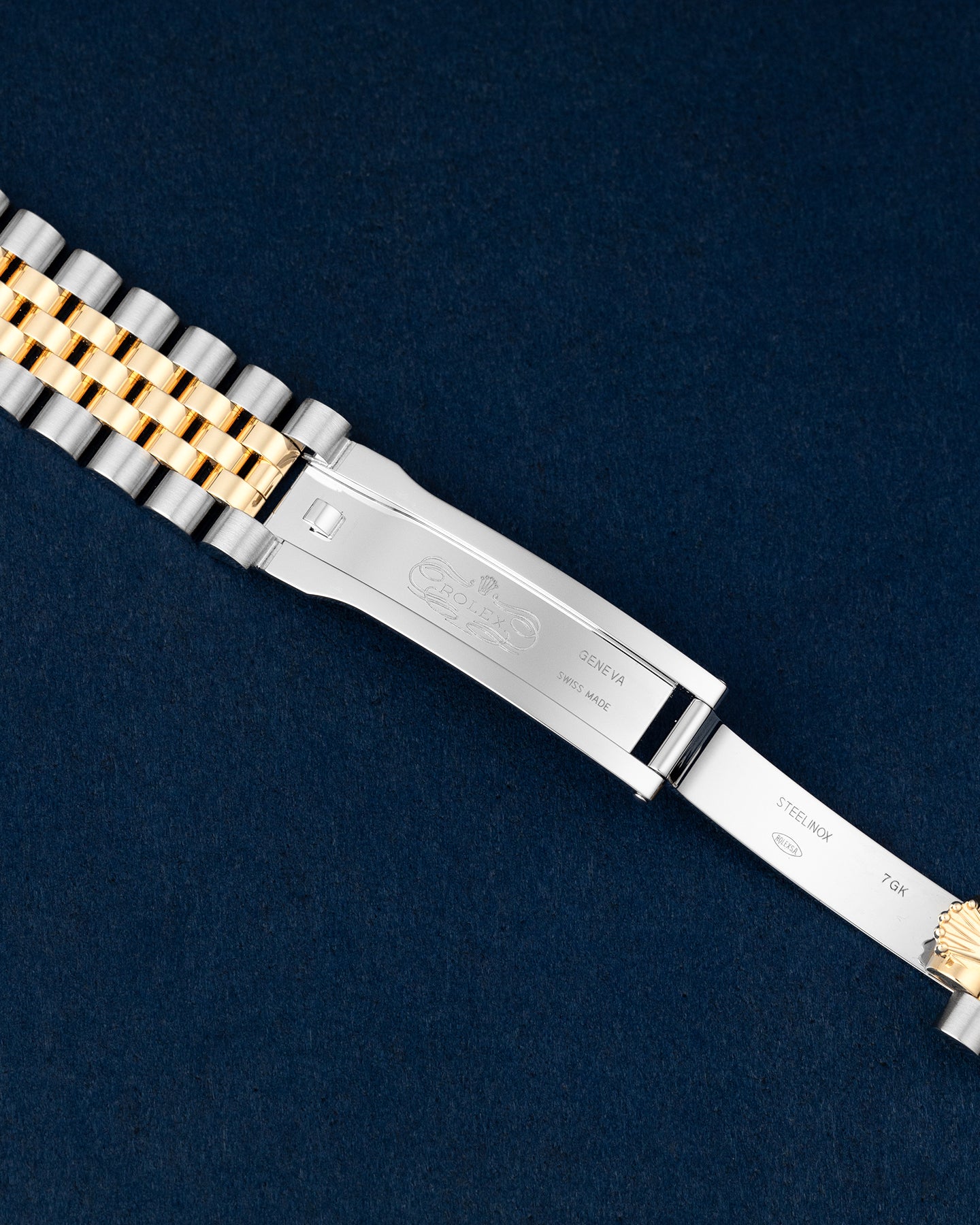 Rolex Datejust Two Tone Yellow Gold Green Dial Jubilee Strap 278273 Watch