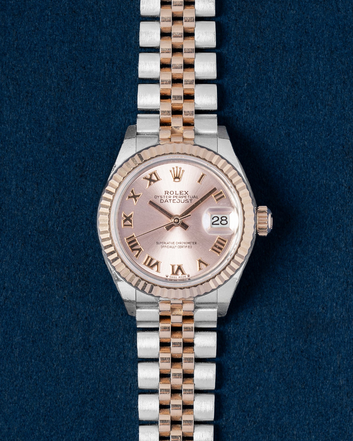 Two Tone Rose Gold 28mm Rolex Datejust 279171 Women's Watch | Grand Caliber