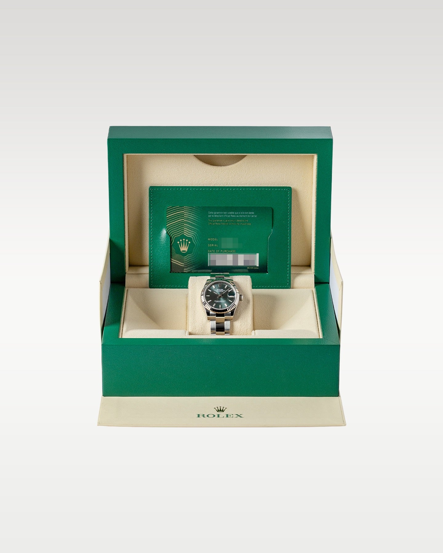 Mint Green Rolex Datejust 31 278274 | Grand Caliber Watches DFW