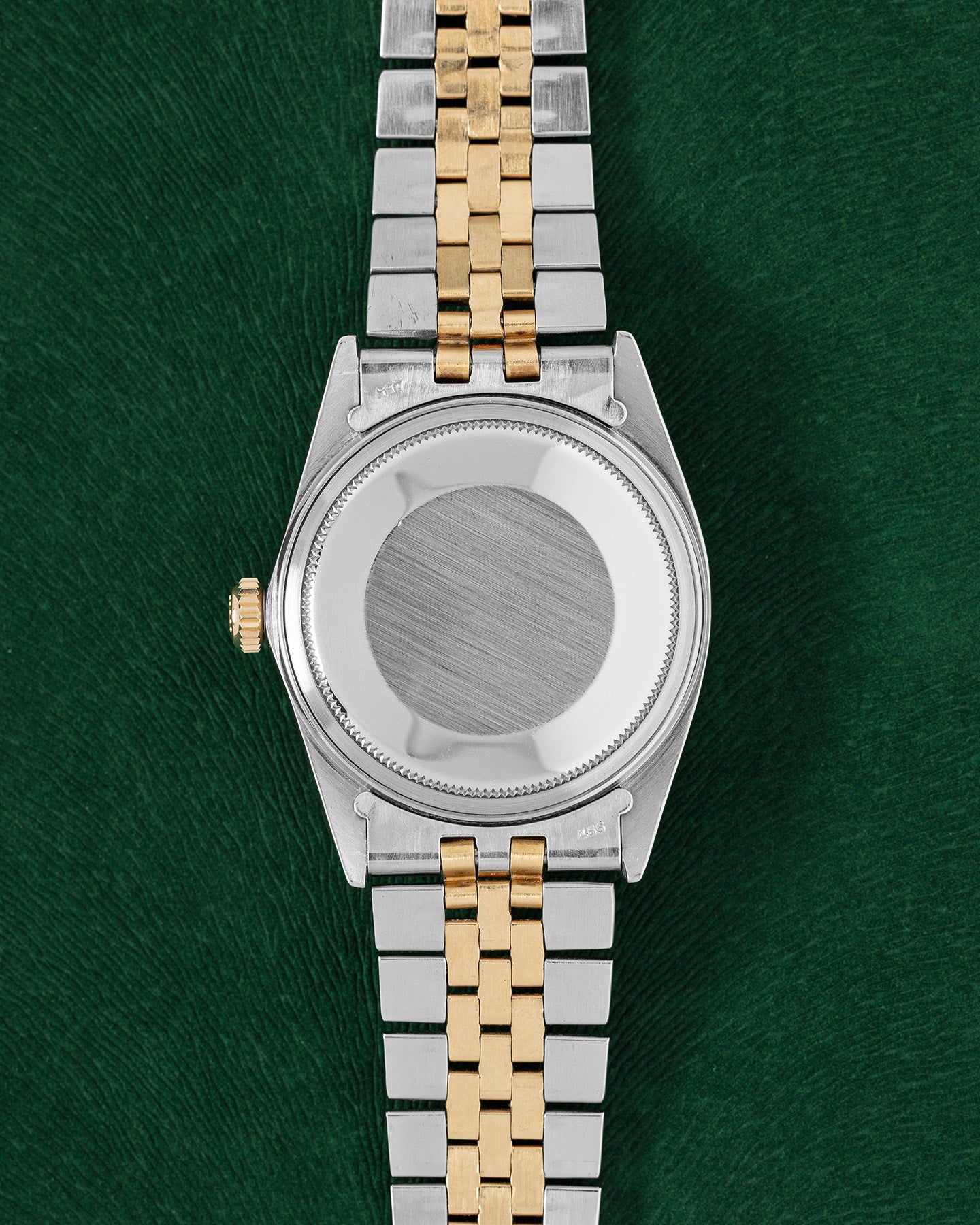 1981 Rolex Datejust 36 Champagne Stick Dial 16013 | Grand Caliber Watches