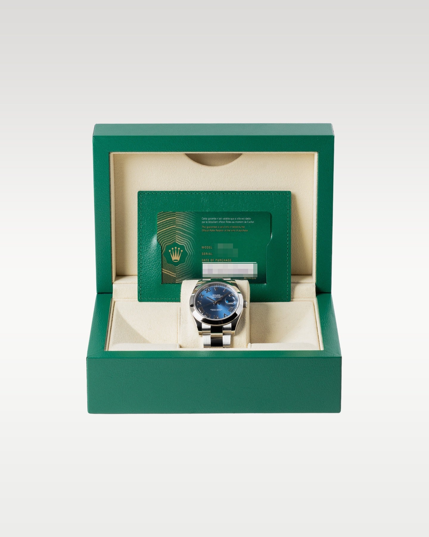 blue Roman dial Rolex Datejust 126300 | Grand Caliber 41mm Mens Watches Dallas