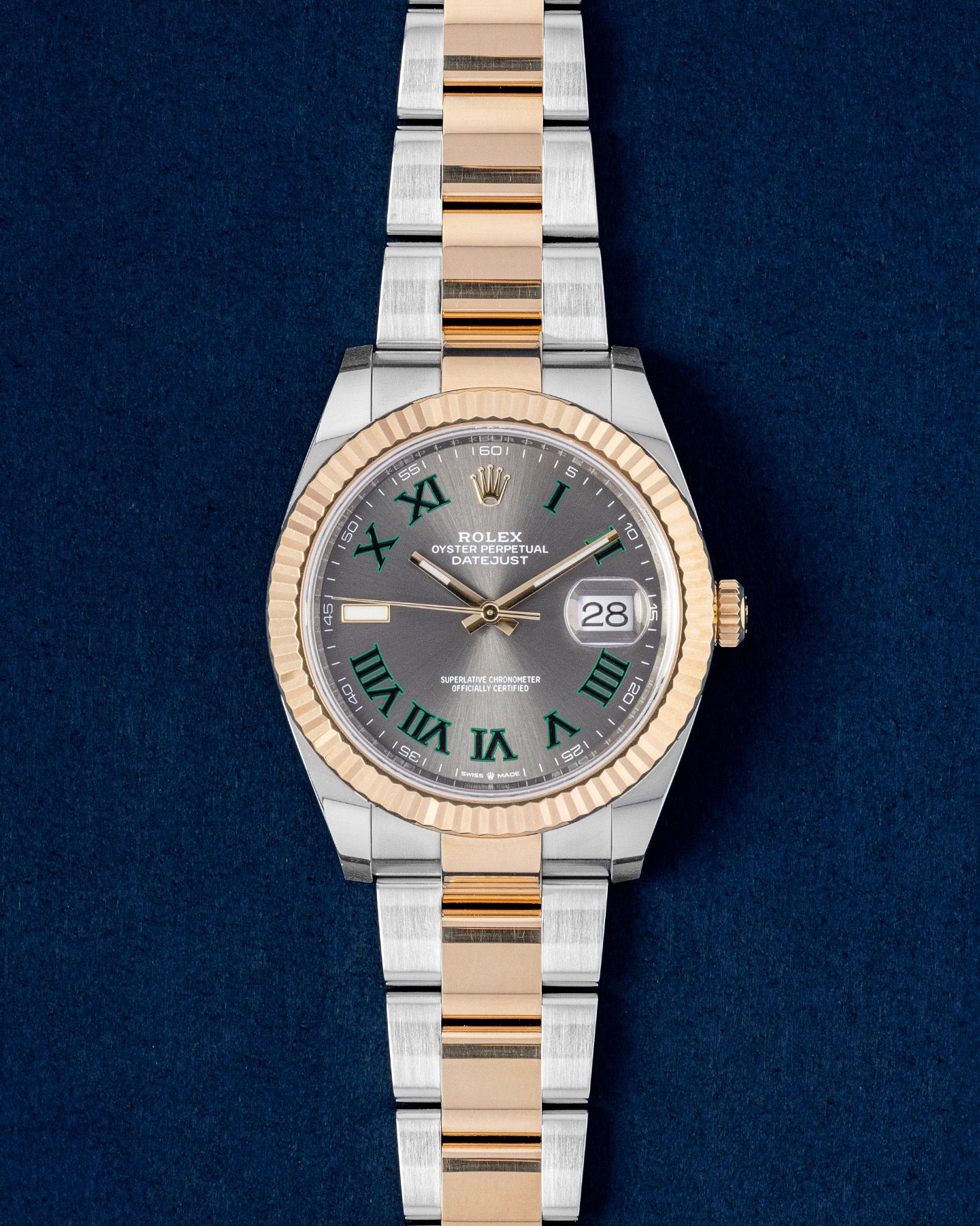 Wimbledon Rolex Datejust 41 126333 | Grand Caliber Dallas, Texas